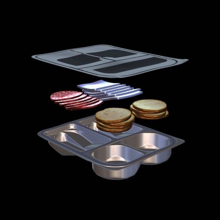 Salame Snacking 3D Model – Photorealistic Food Asset, FBX, Blender - View 10