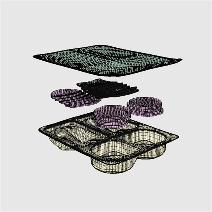 Salame Snacking 3D Model – Photorealistic Food Asset, FBX, Blender - View 11