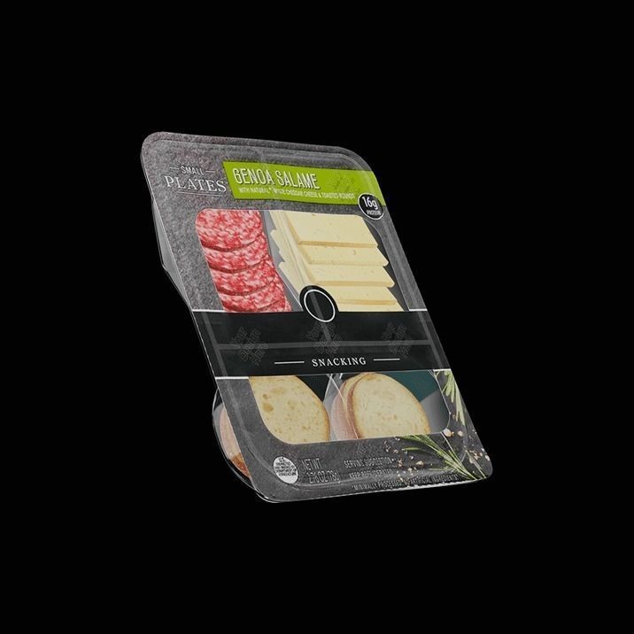 Salame Snacking 3D Model – Photorealistic Food Asset, FBX, Blender - View 3