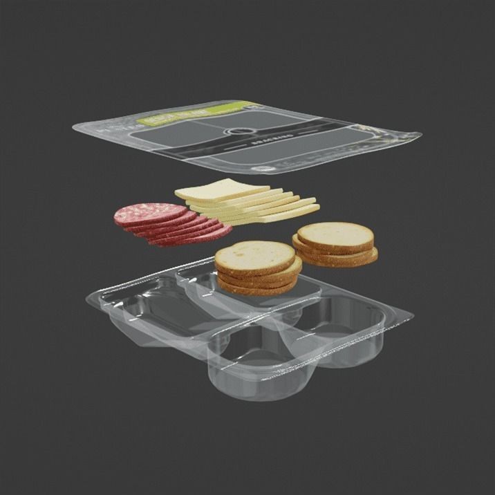 Salame Snacking 3D Model – Photorealistic Food Asset, FBX, Blender - View 9