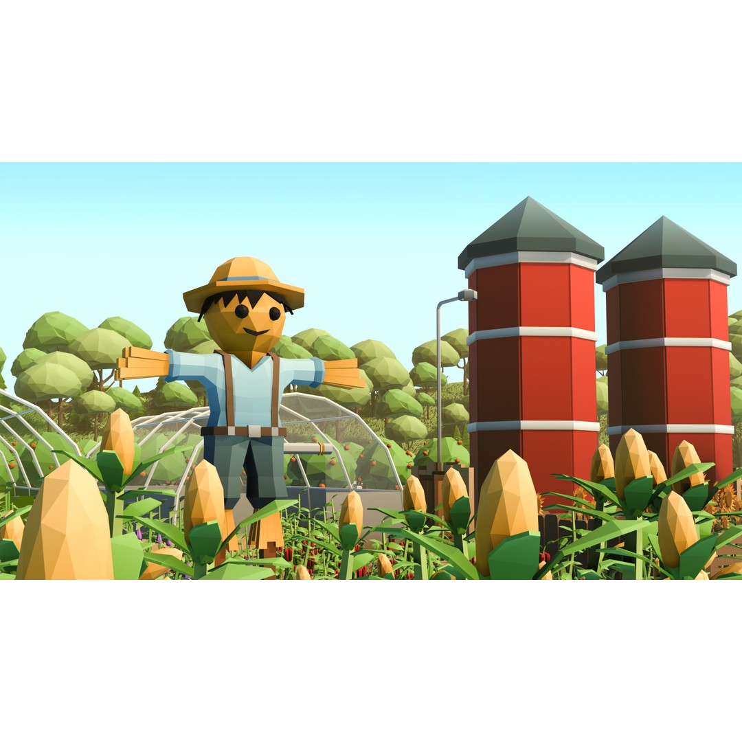 Farm Asset 3D Model – Low Poly Stylized Pack for Games, FBX - View 7