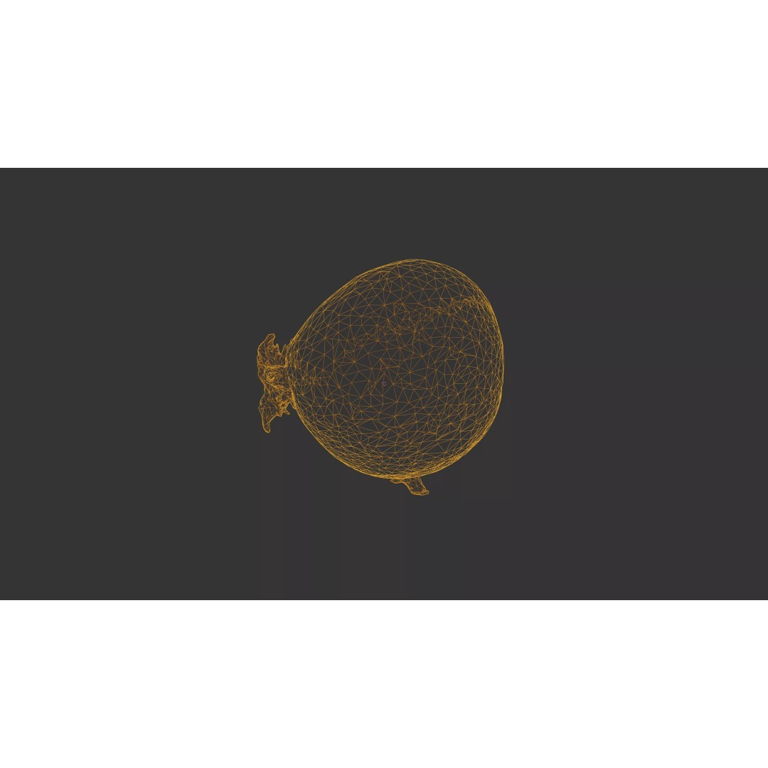 Sprouted Potato 3D Model – Photogrammetry Low-Poly Game Asset, FBX - View 35