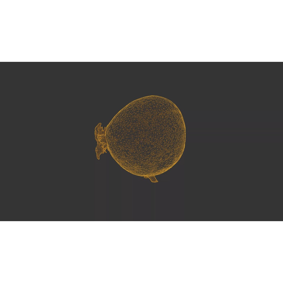Sprouted Potato 3D Model – Photogrammetry Low-Poly Game Asset, FBX - View 61