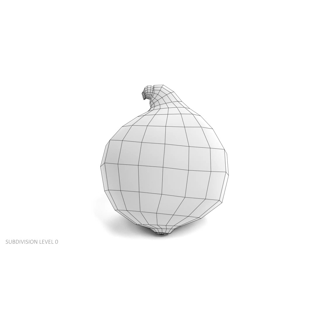 Realistic Pumpkin 3D Model – Classic Orange Squash, PBR Textures - View 10