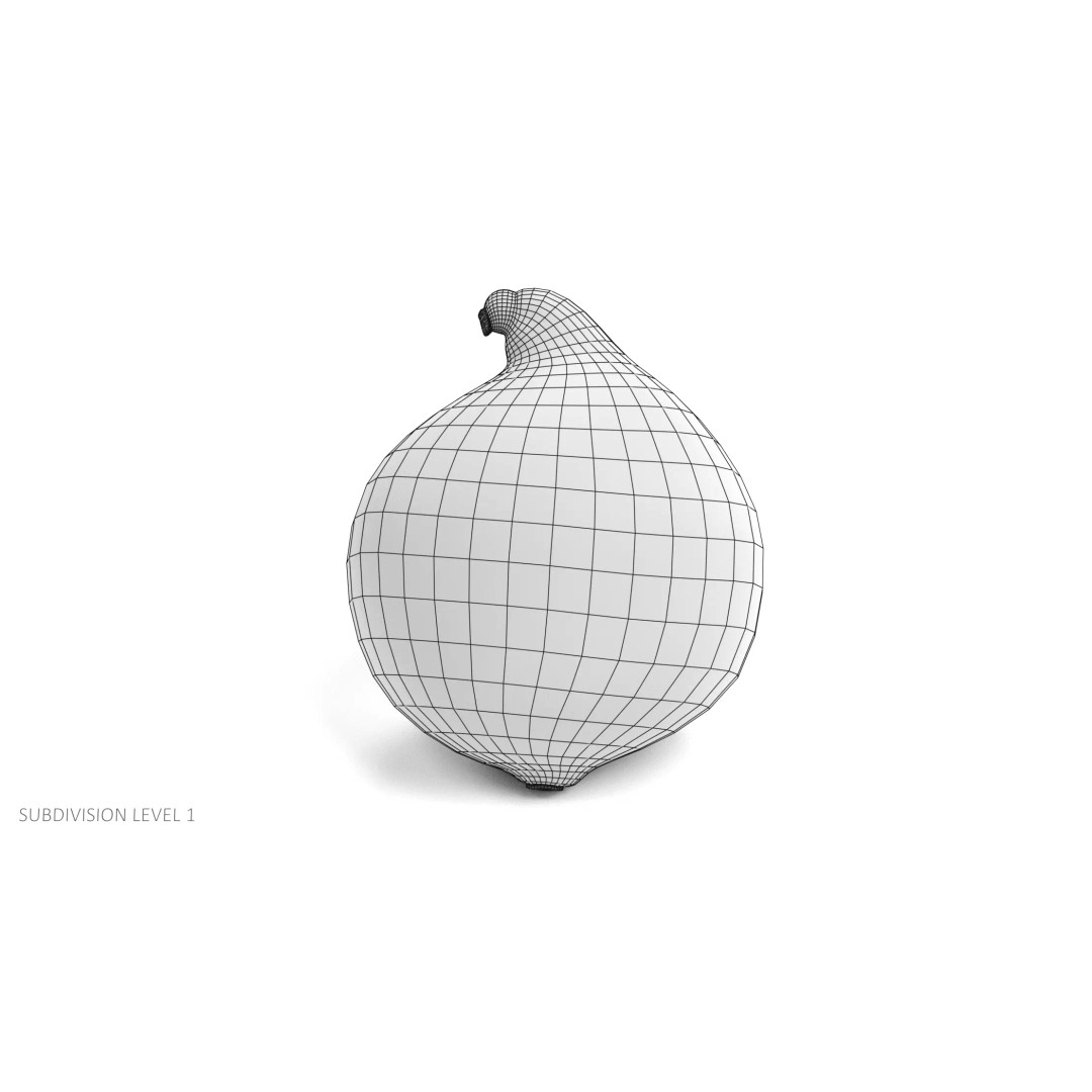 Realistic Pumpkin 3D Model – Classic Orange Squash, PBR Textures - View 11