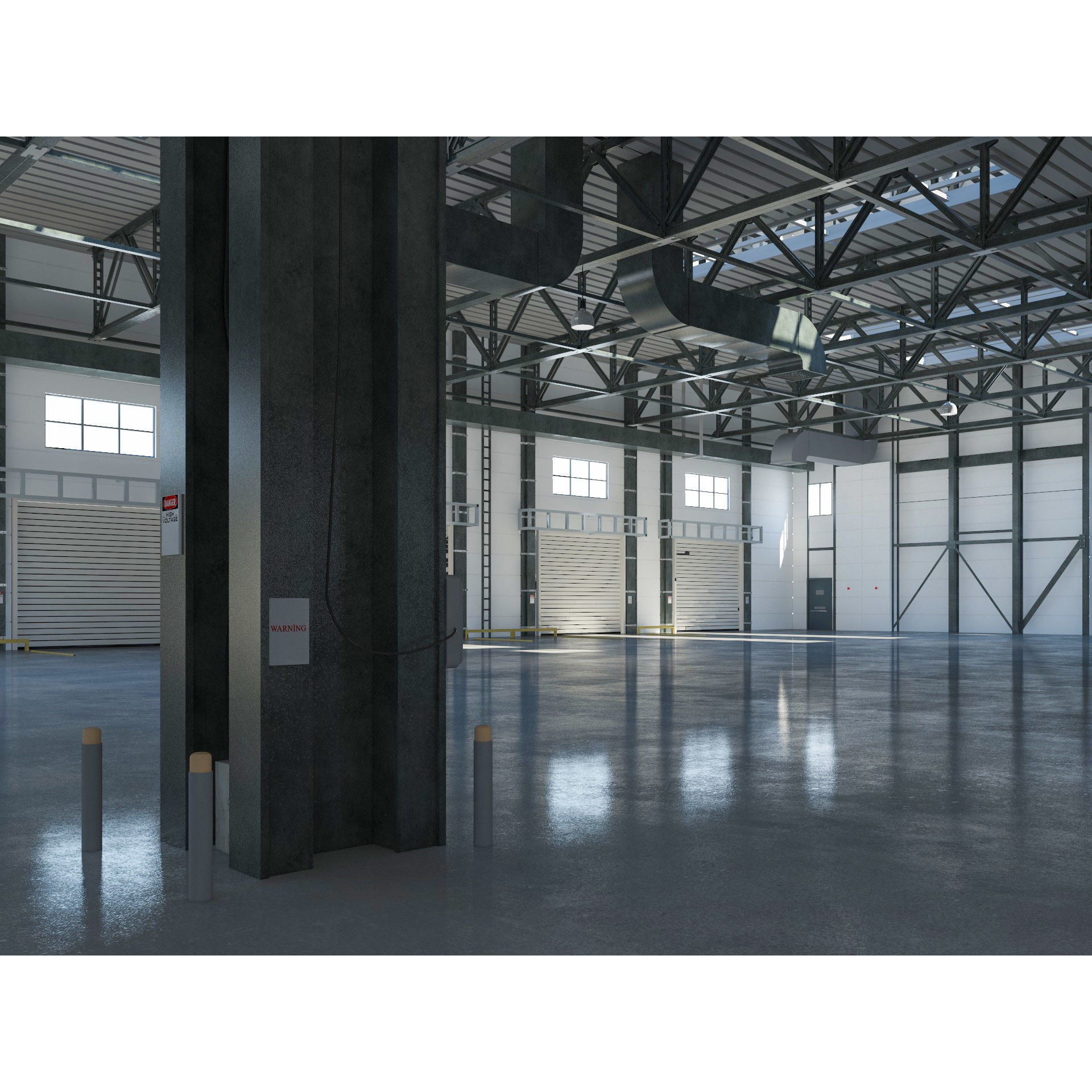 Warehouse 6 - Game-Ready 3D Model - View 10