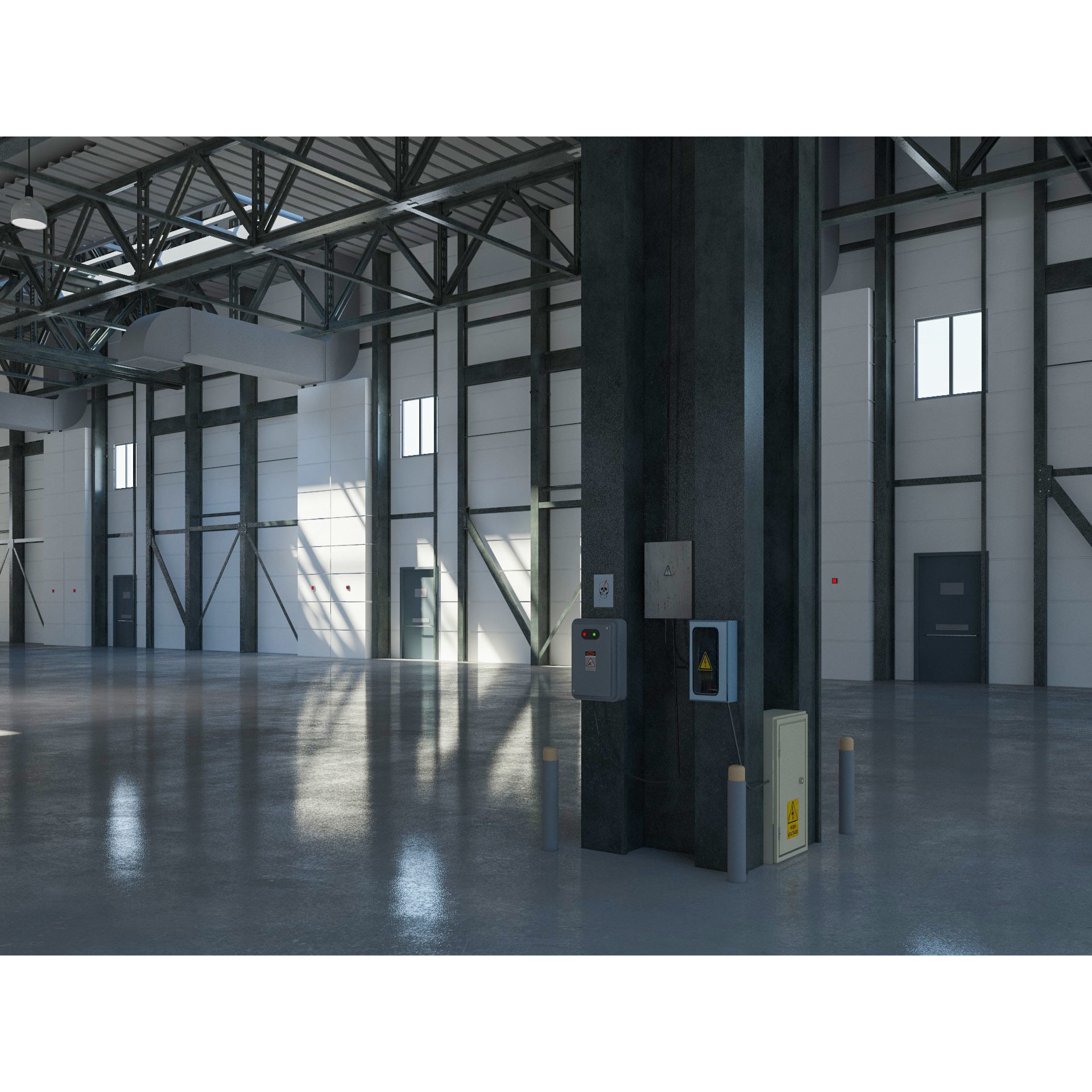 Warehouse 6 - Game-Ready 3D Model - View 13