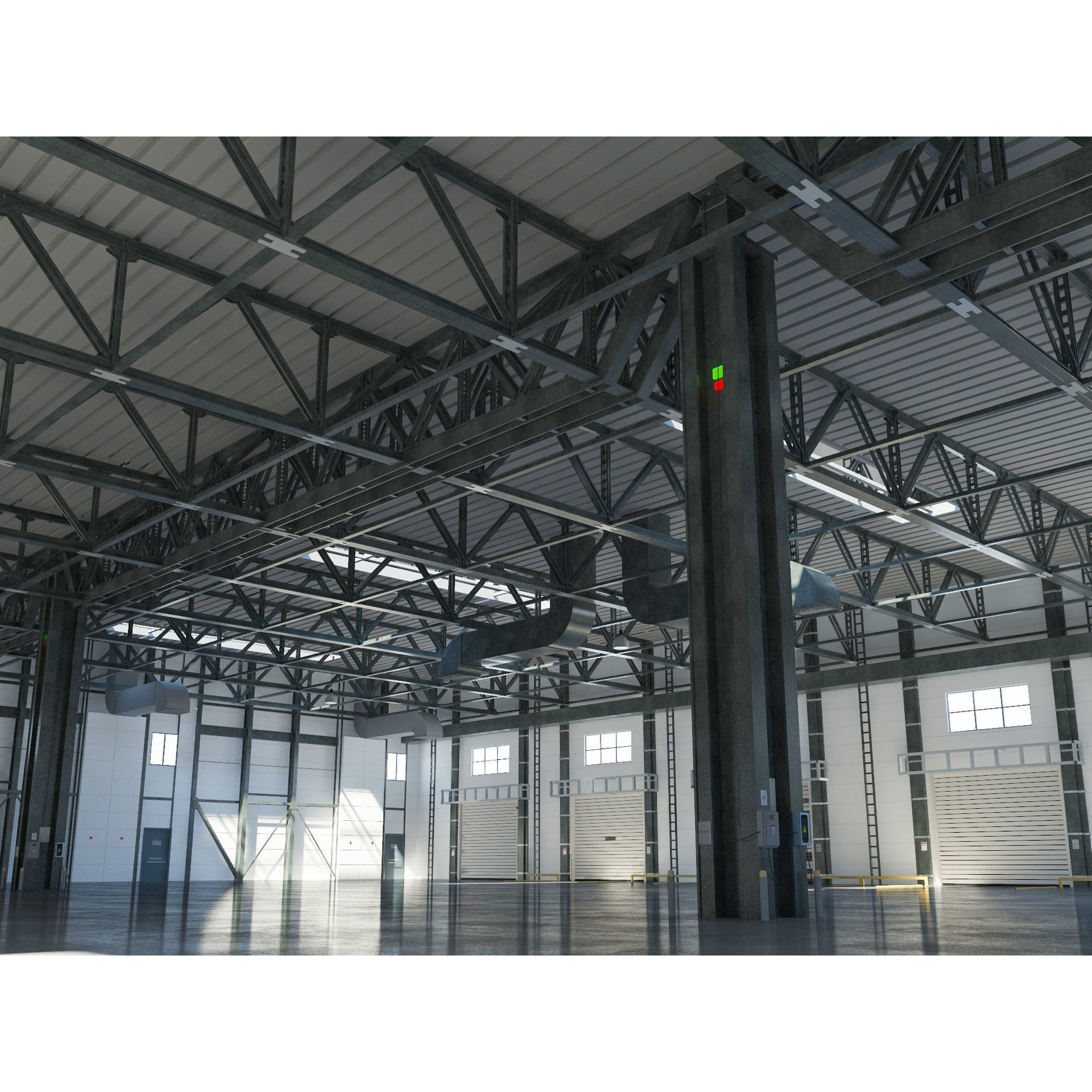 Warehouse 6 - Game-Ready 3D Model - View 16