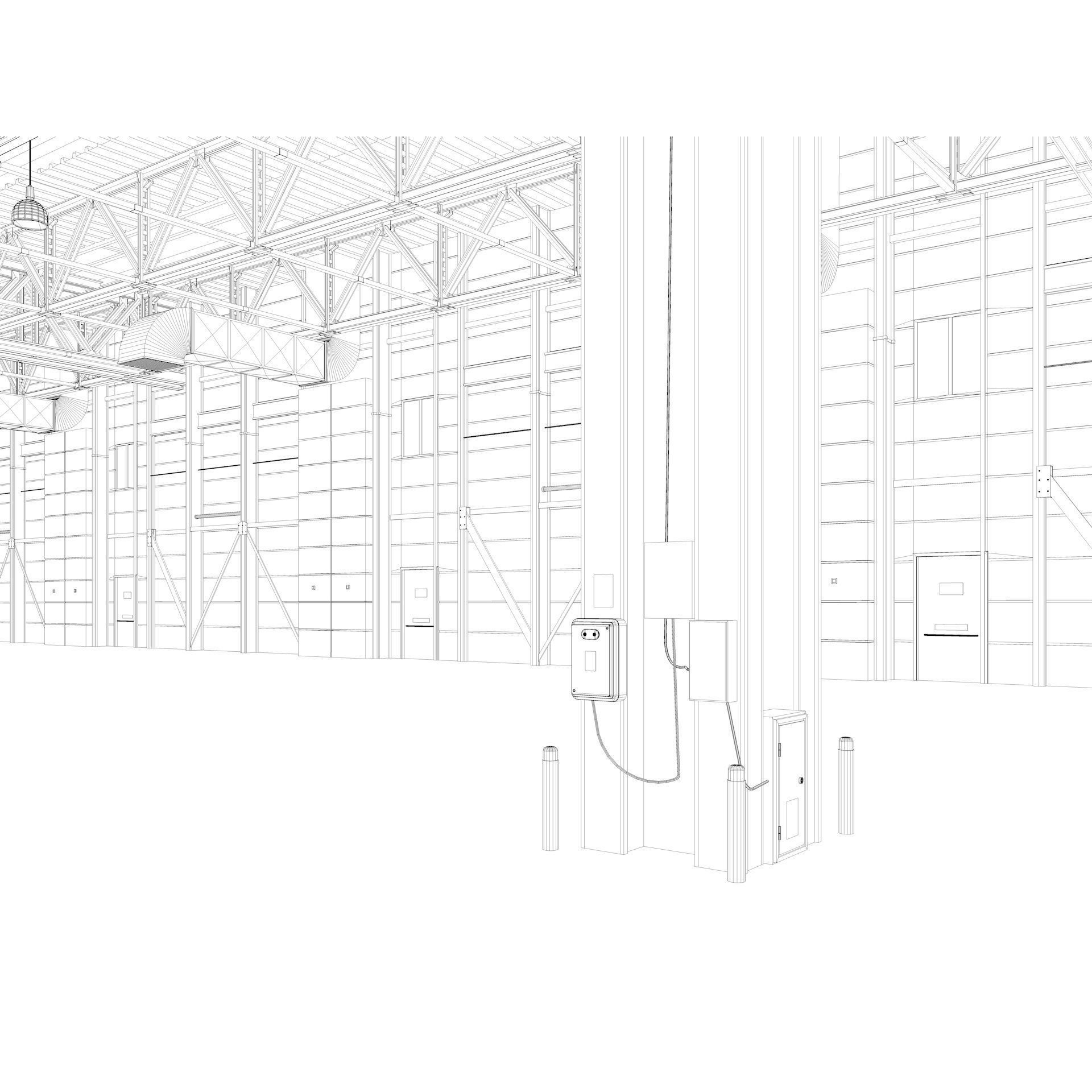 Warehouse 6 - Game-Ready 3D Model - View 19