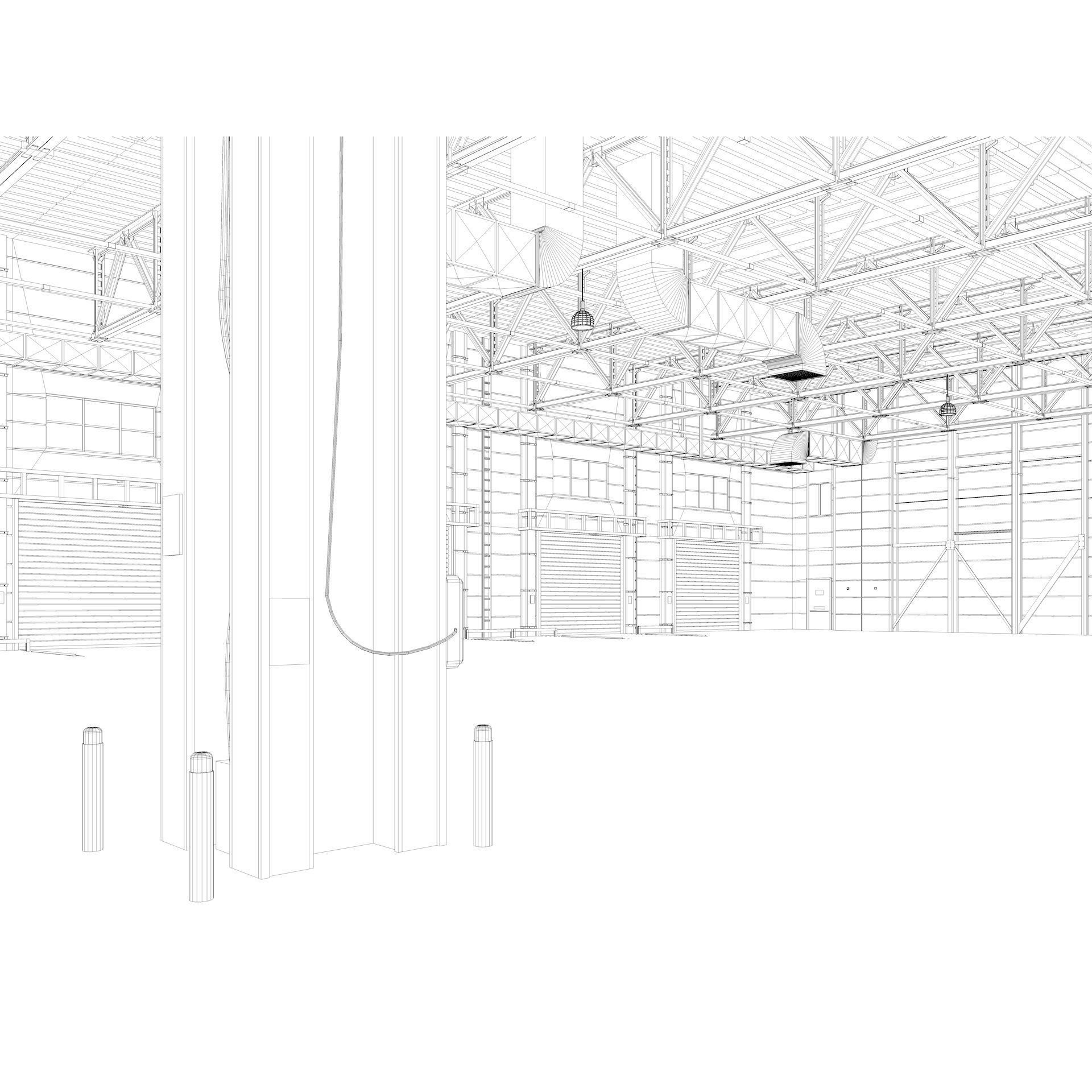 Warehouse 6 - Game-Ready 3D Model - View 24