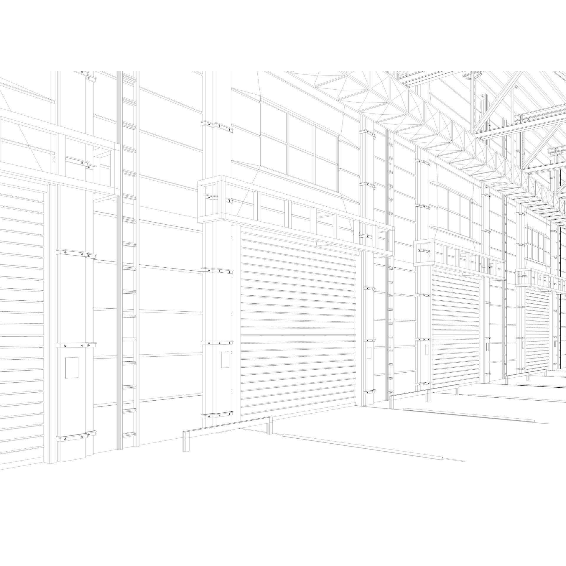 Warehouse 6 - Game-Ready 3D Model - View 28