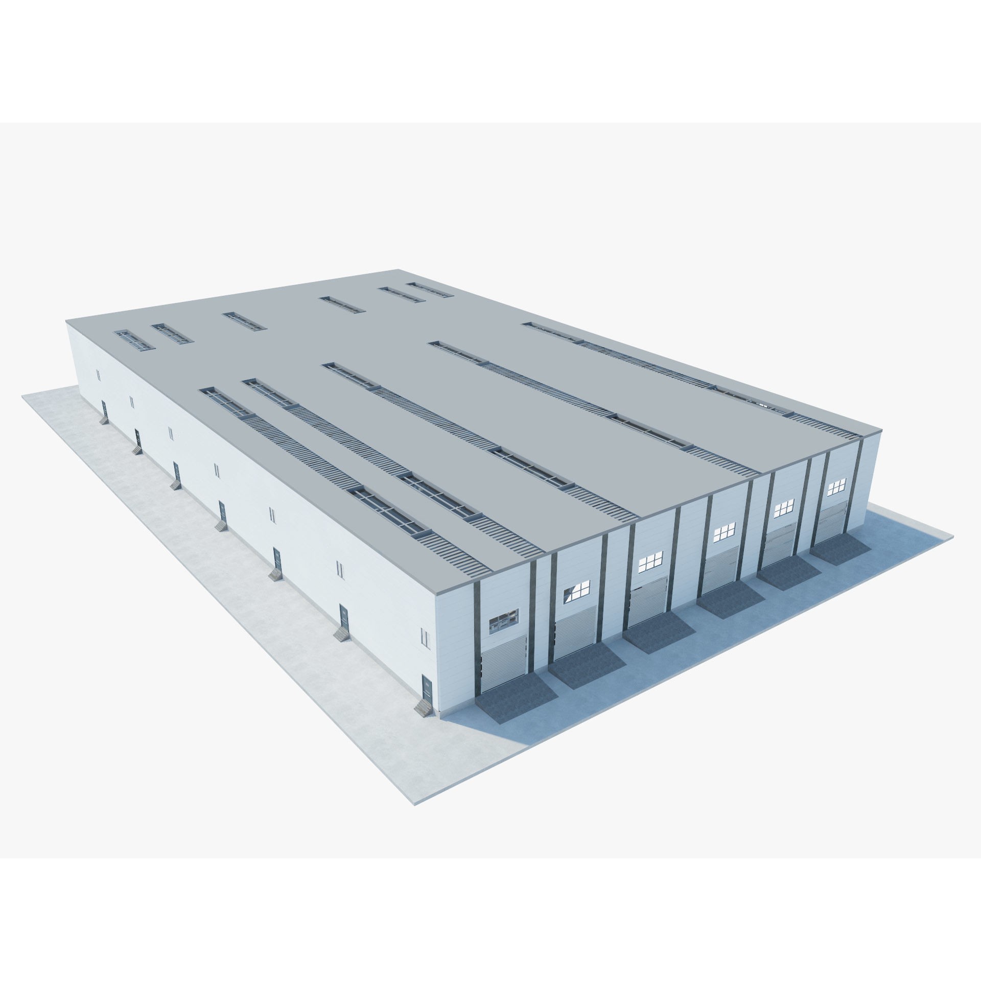 Warehouse 6 - Game-Ready 3D Model - View 3