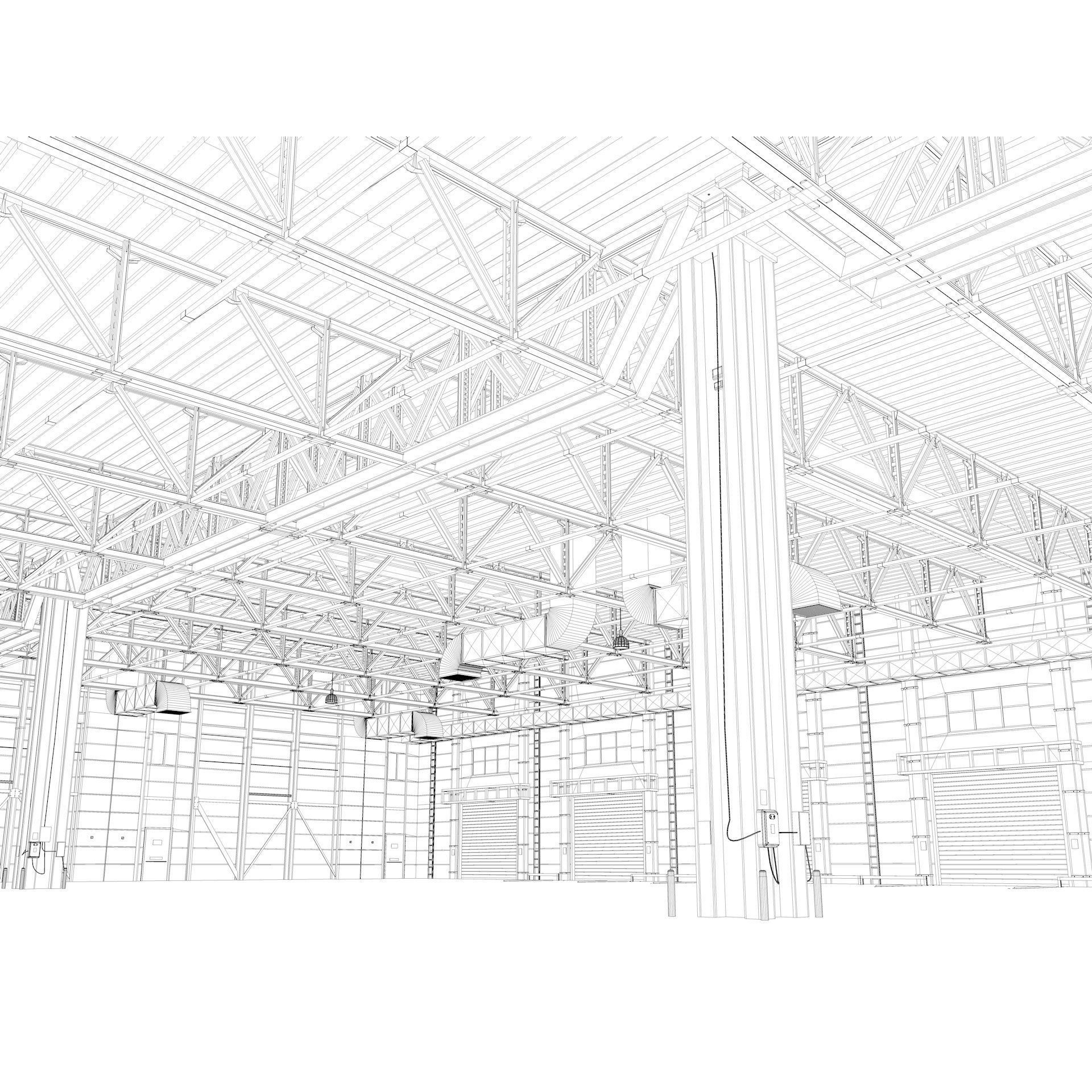 Warehouse 6 - Game-Ready 3D Model - View 31