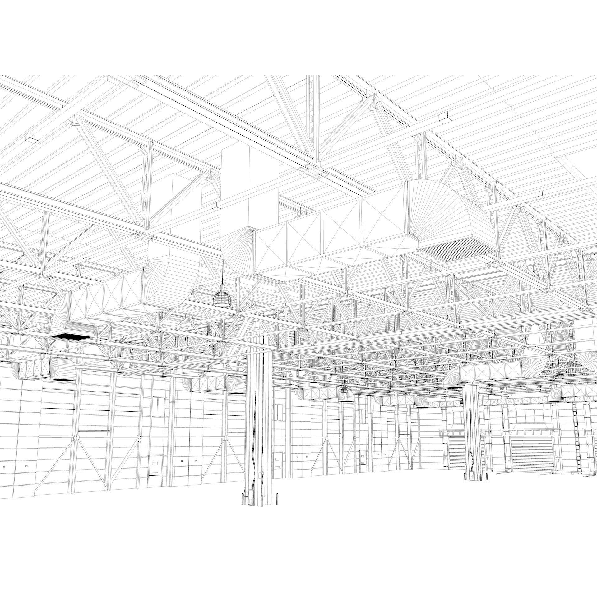 Warehouse 6 - Game-Ready 3D Model - View 32