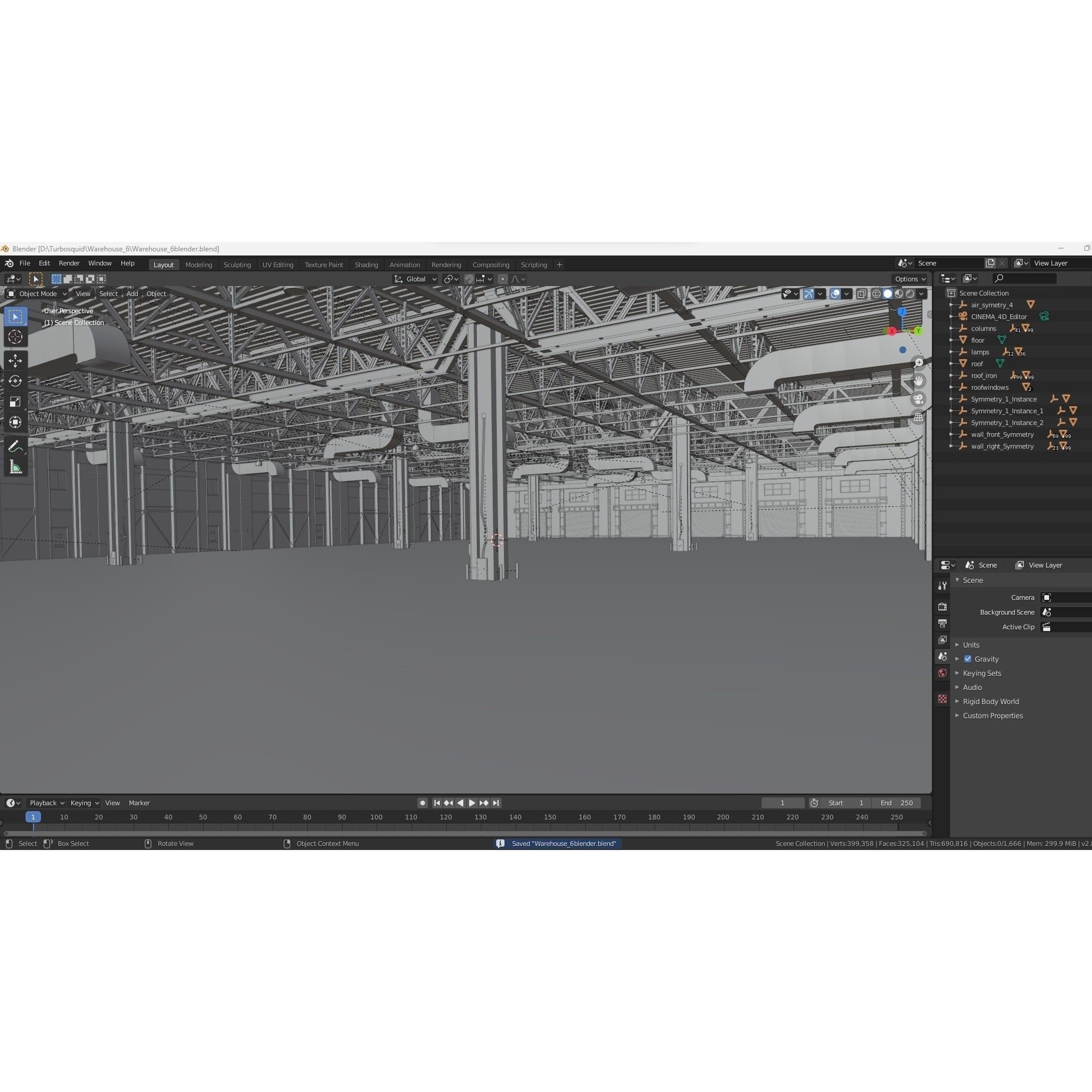 Warehouse 6 - Game-Ready 3D Model - View 34