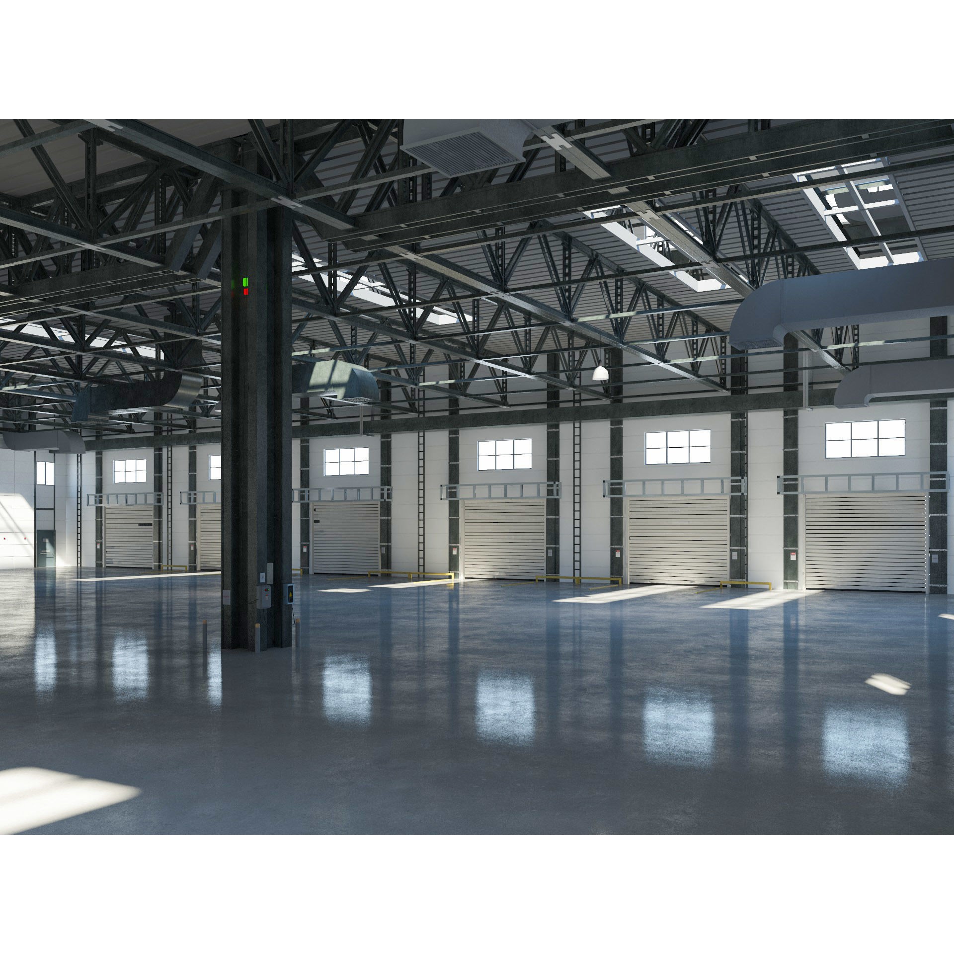 Warehouse 6 - Game-Ready 3D Model - View 8