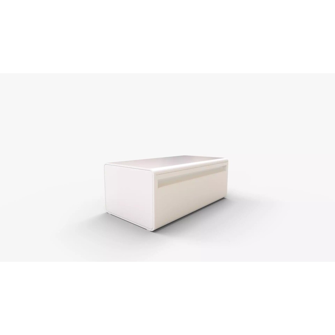 Fall Front Bread Bin 3D Model – Vintage Kitchenware, PBR Textures, FBX, Blender - View 2