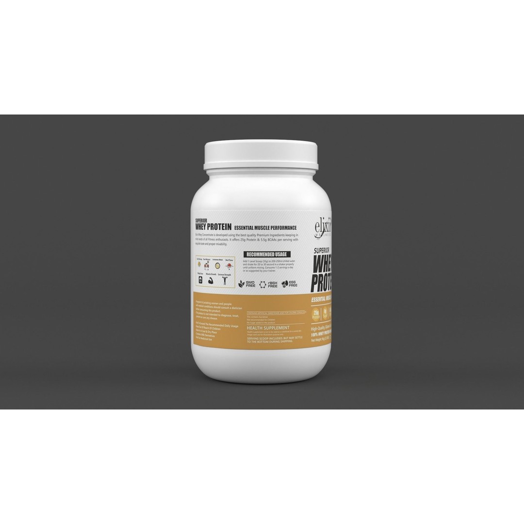 Protein Powder 3D Model – Realistic PBR Asset for Games, FBX - View 4