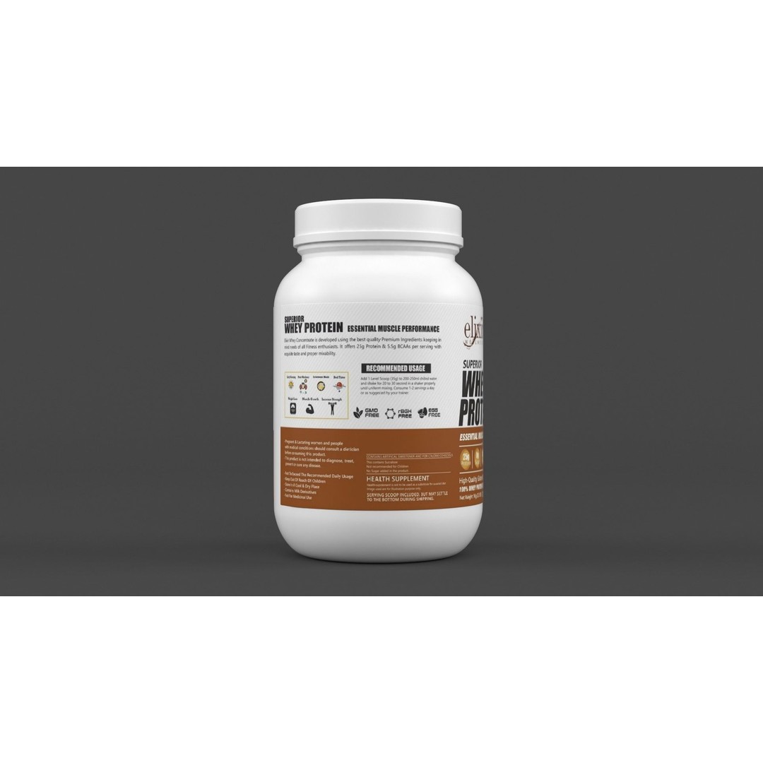 Protein Powder 3D Model – Realistic PBR Asset for Games, FBX - View 7