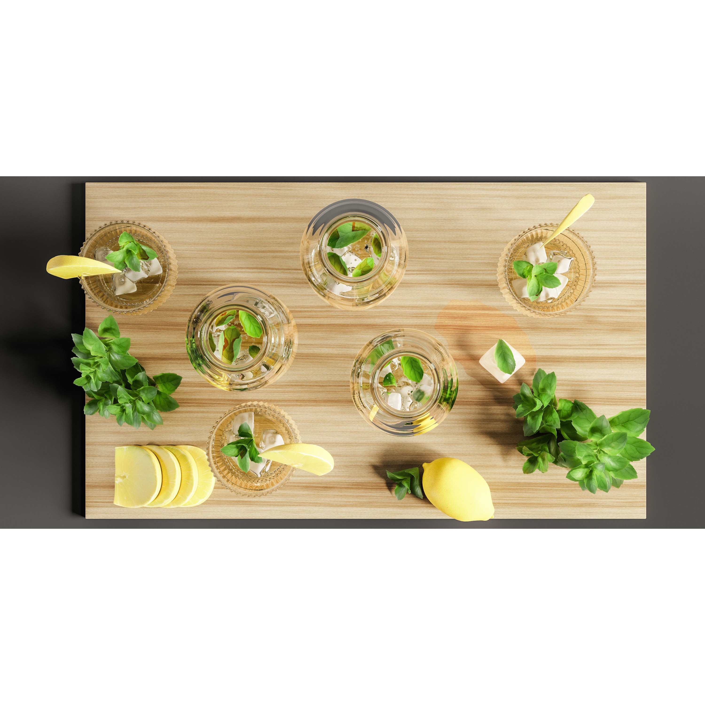 Lemonade Set - Game-Ready 3D Model - View 9