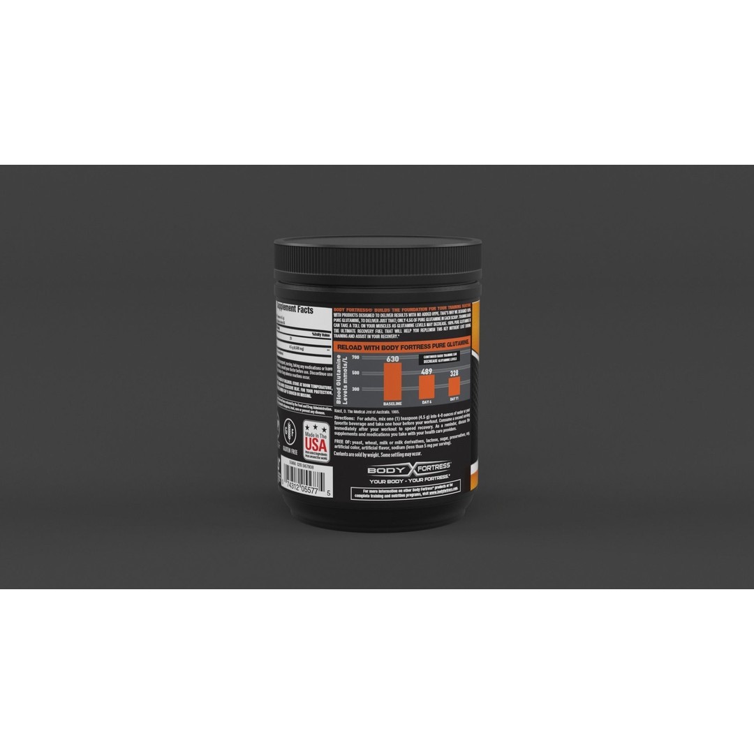 Protein Powder Collection 3D Model – High Poly PBR Asset, FBX - View 10