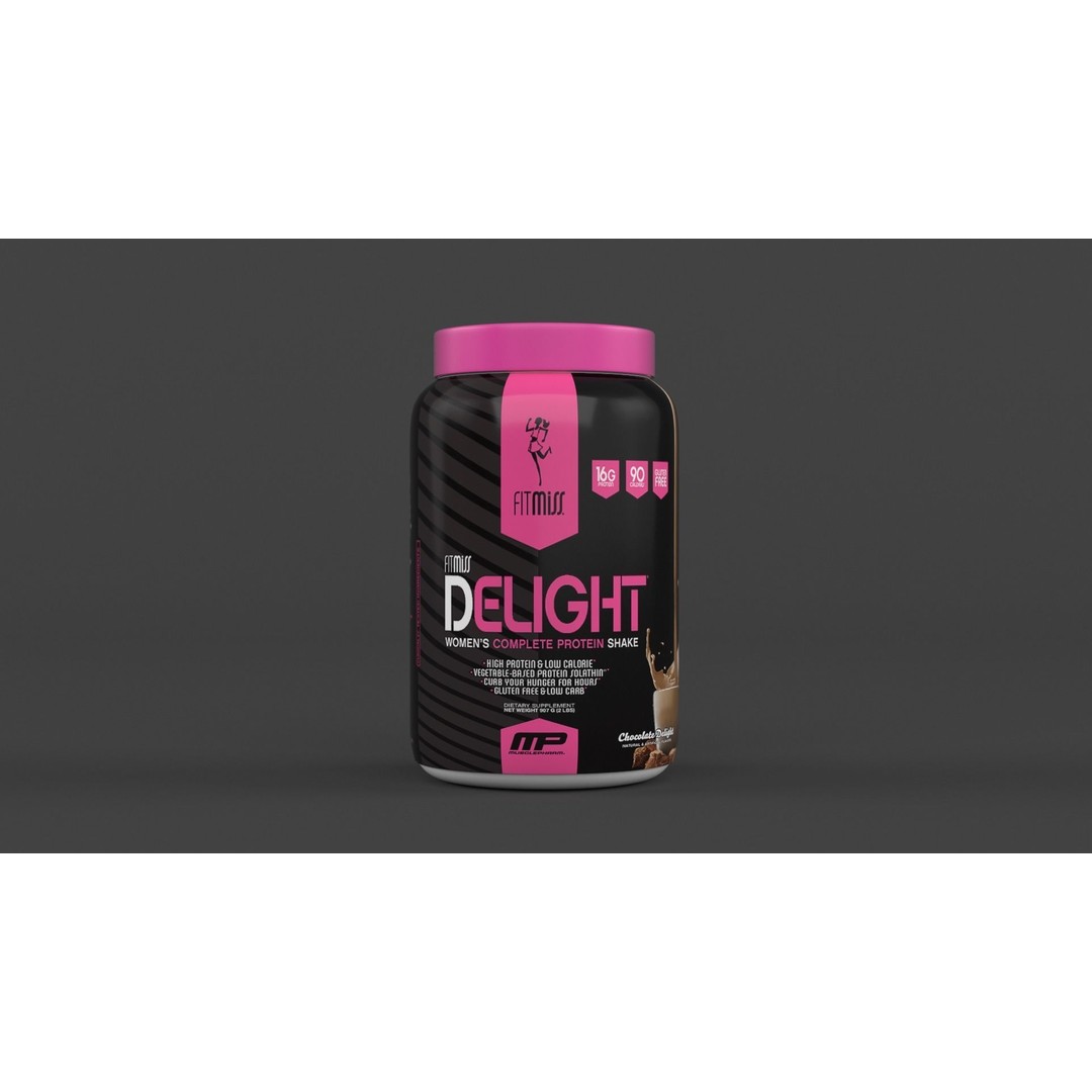 Protein Powder Collection 3D Model – High Poly PBR Asset, FBX - View 11