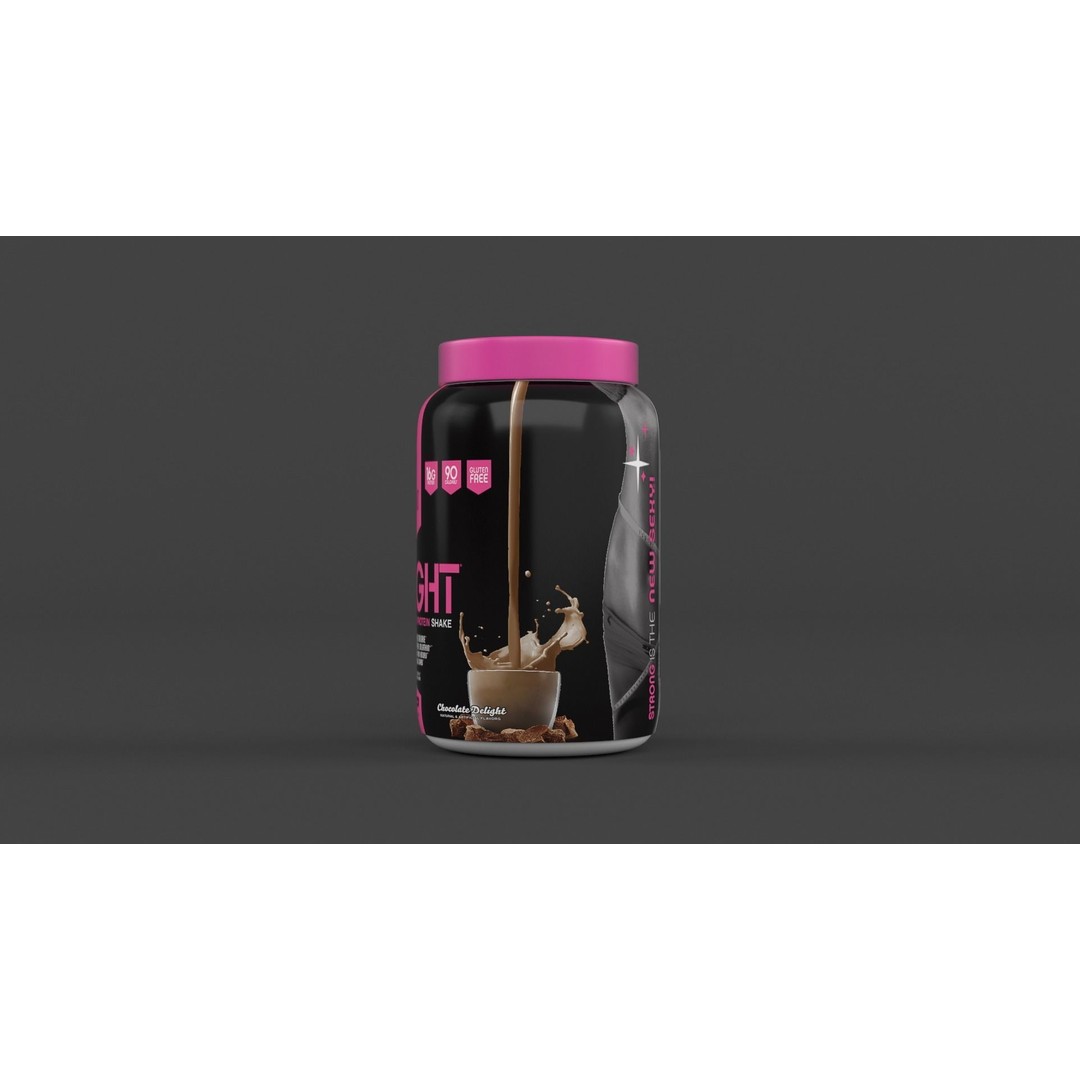 Protein Powder Collection 3D Model – High Poly PBR Asset, FBX - View 13