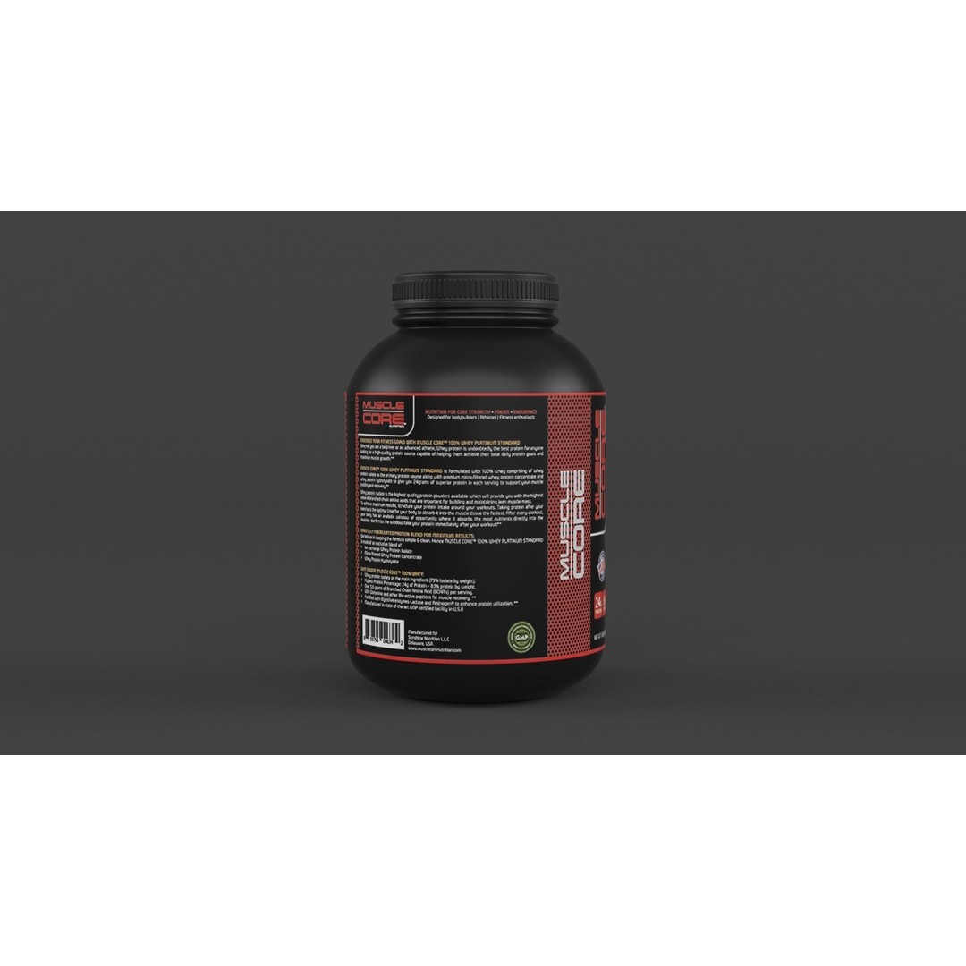 Protein Powder Collection 3D Model – High Poly PBR Asset, FBX - View 18