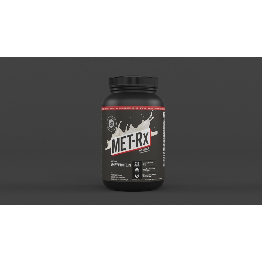 Protein Powder Collection 3D Model – High Poly PBR Asset, FBX - View 26
