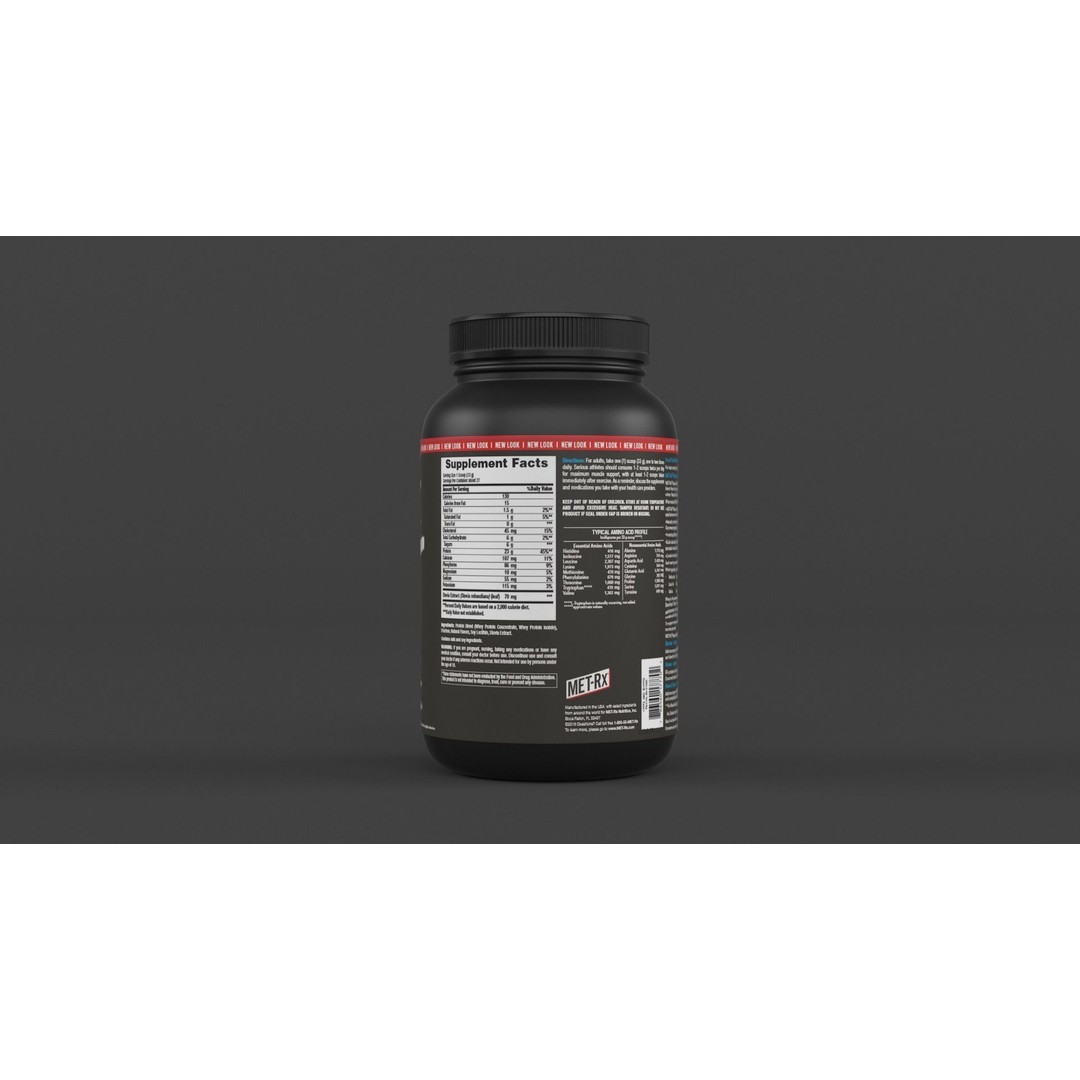 Protein Powder Collection 3D Model – High Poly PBR Asset, FBX - View 27