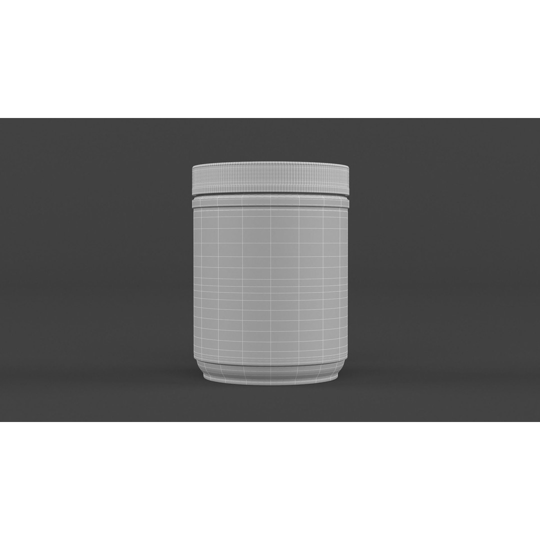 Protein Powder Collection 3D Model – High Poly PBR Asset, FBX - View 31