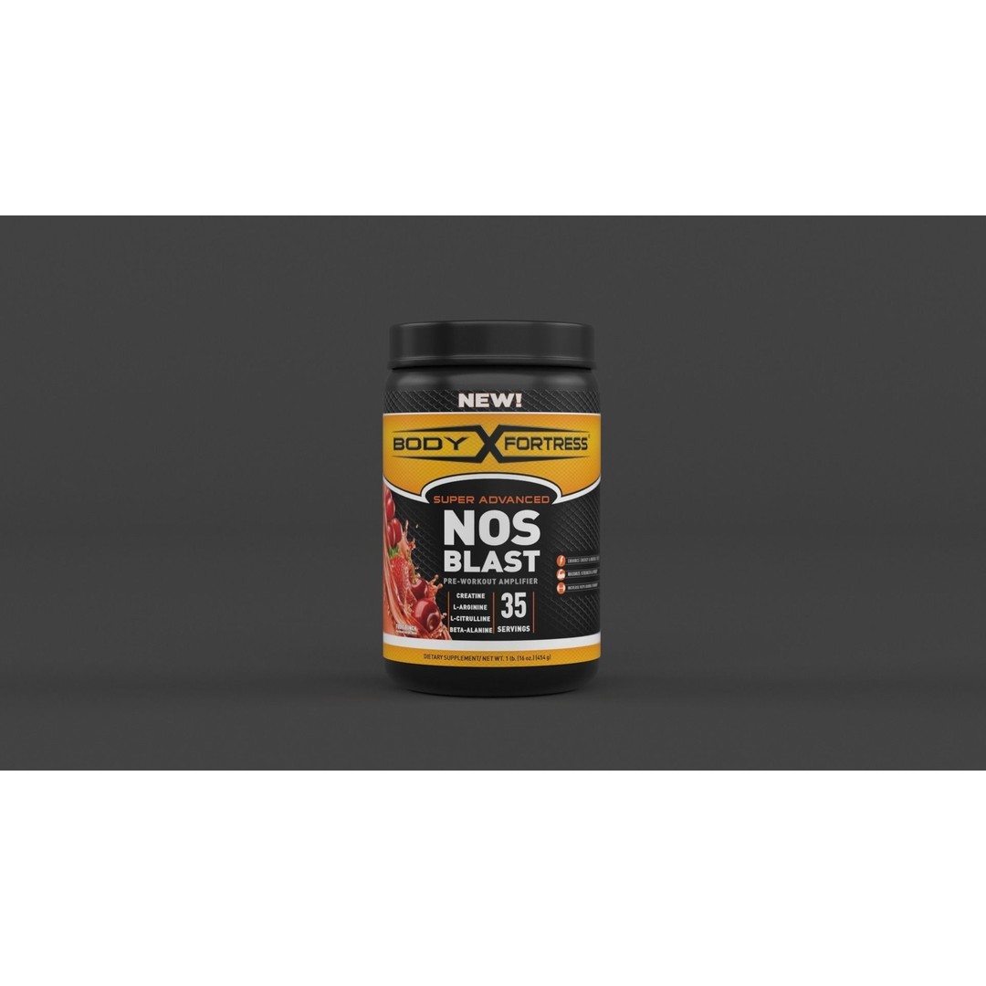 Protein Powder Collection 3D Model – High Poly PBR Asset, FBX - View 6