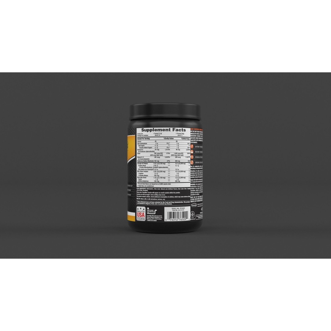 Protein Powder Collection 3D Model – High Poly PBR Asset, FBX - View 7