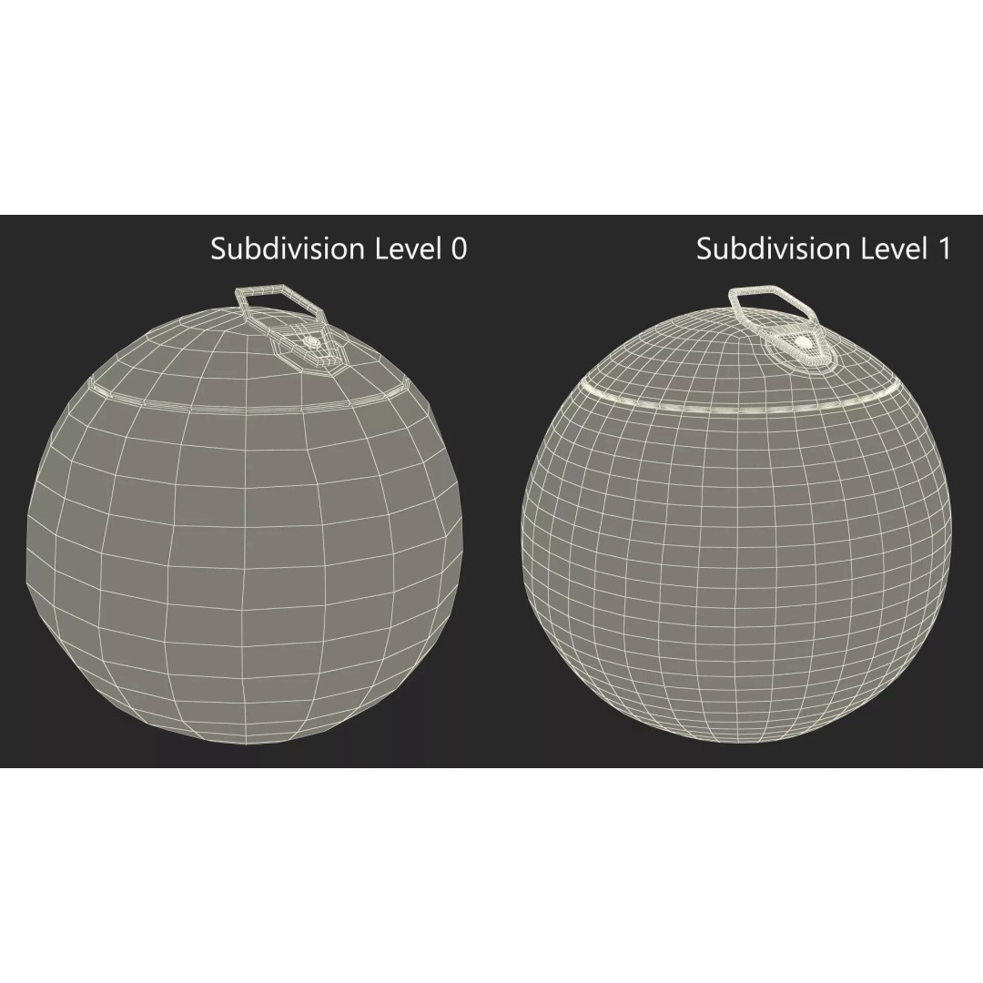 Genuine Coconut 3D Model – Realistic Beverage Packaging with Pull Tab - View 11