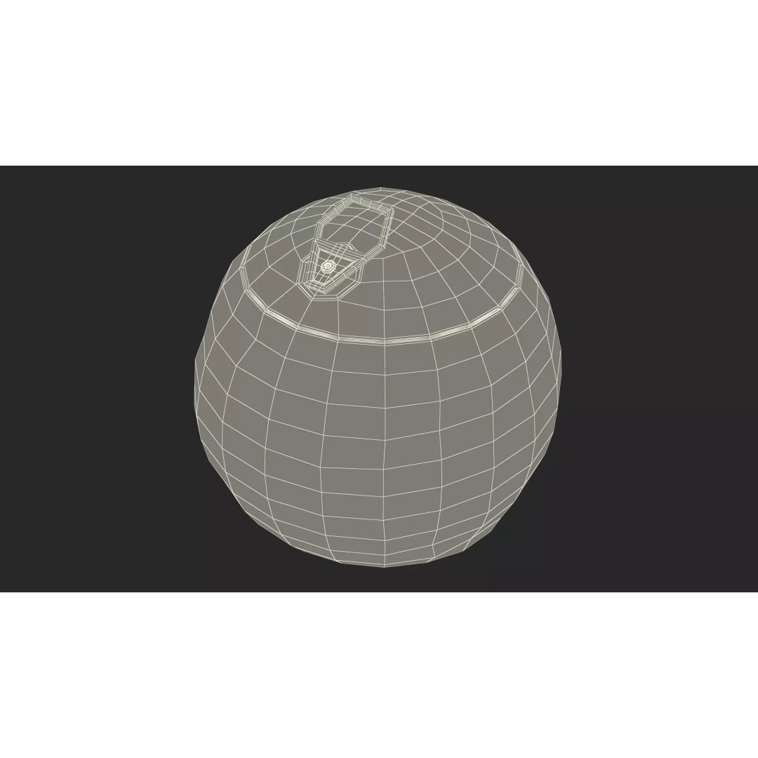 Genuine Coconut 3D Model – Realistic Beverage Packaging with Pull Tab - View 18