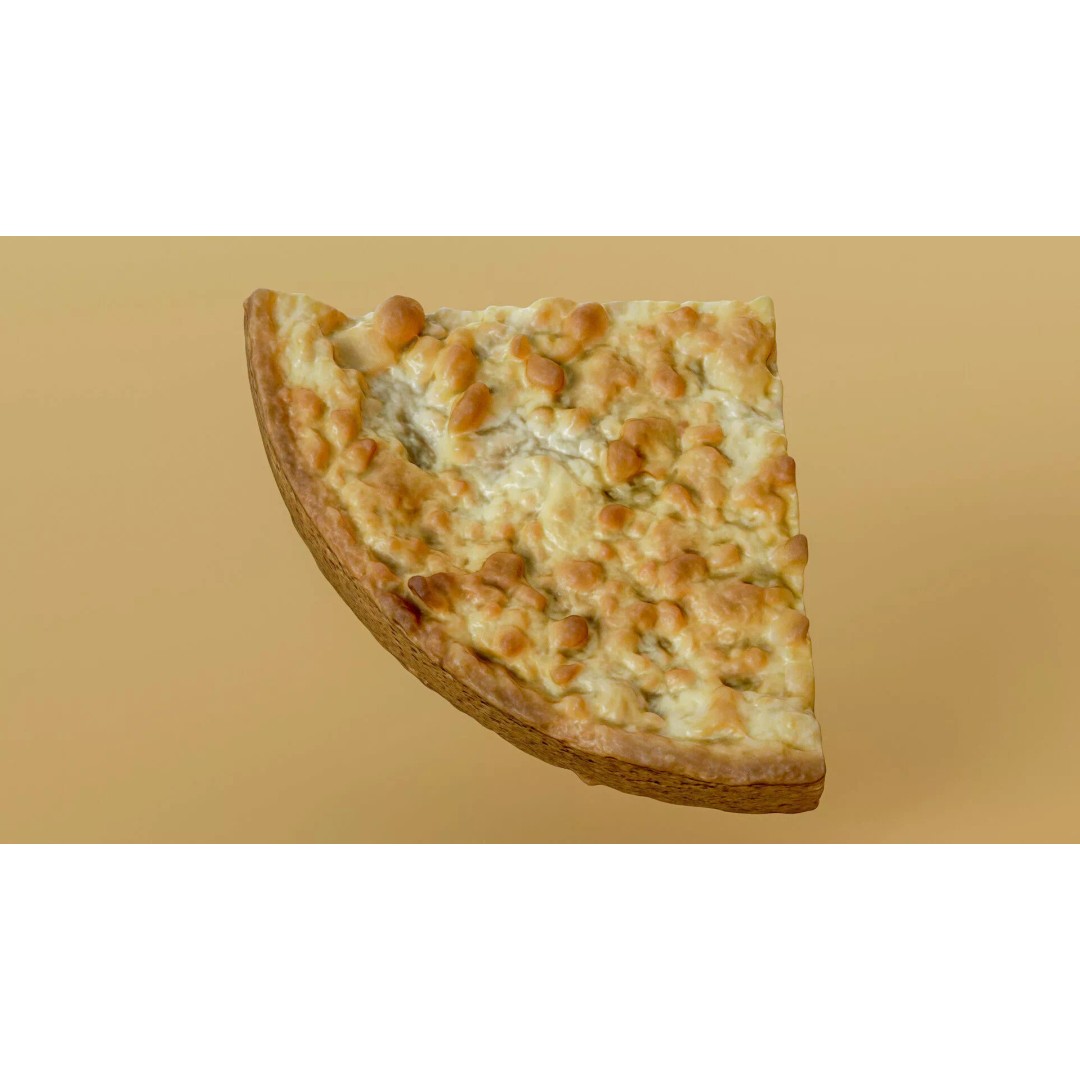 Apple Pie Slice 3D Model – Low Poly PBR Game Asset, FBX - View 23