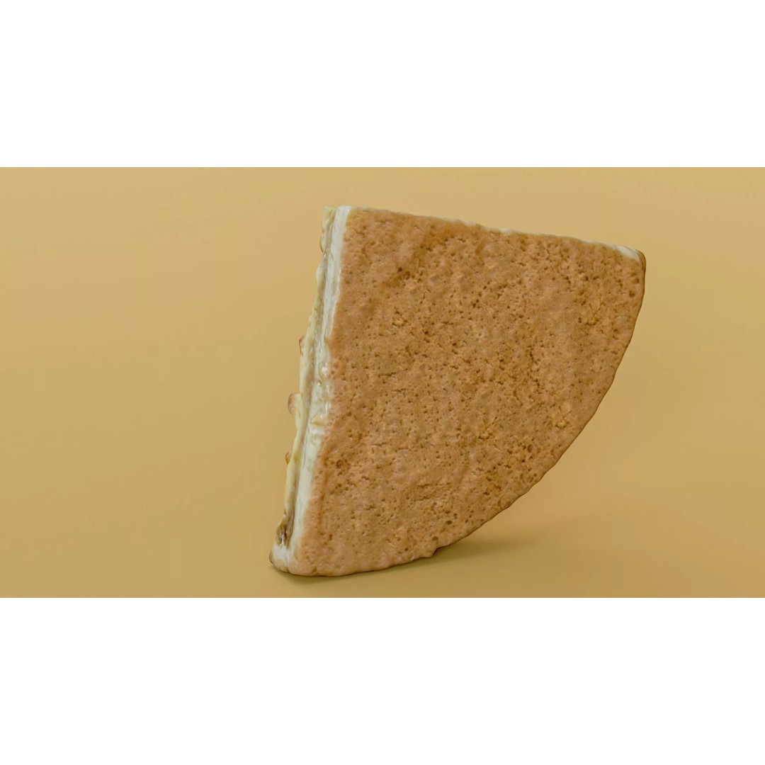 Apple Pie Slice 3D Model – Low Poly PBR Game Asset, FBX - View 24