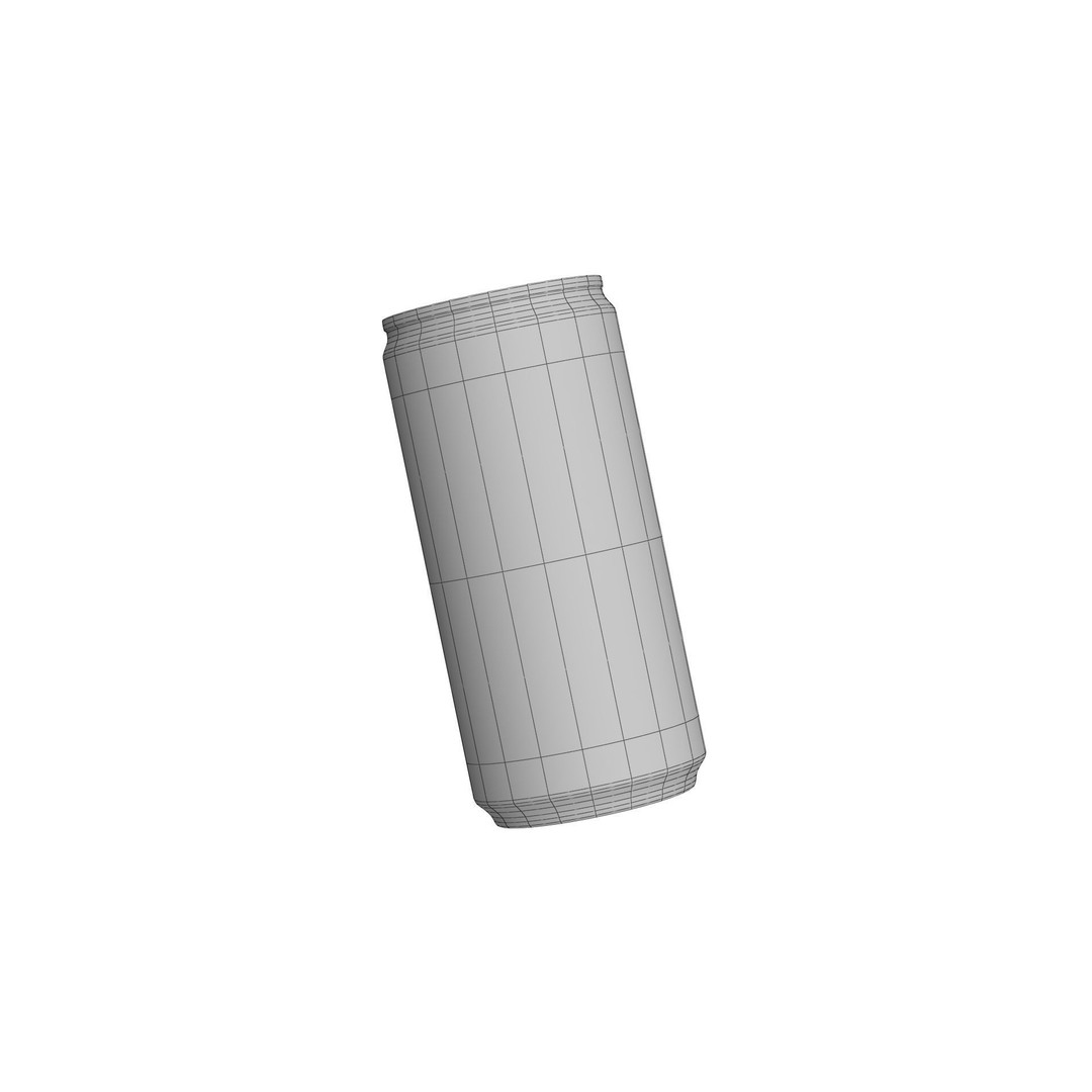 Coca Cola Drink Can 3D Model – Low Poly PBR Beverage Asset, FBX - View 22