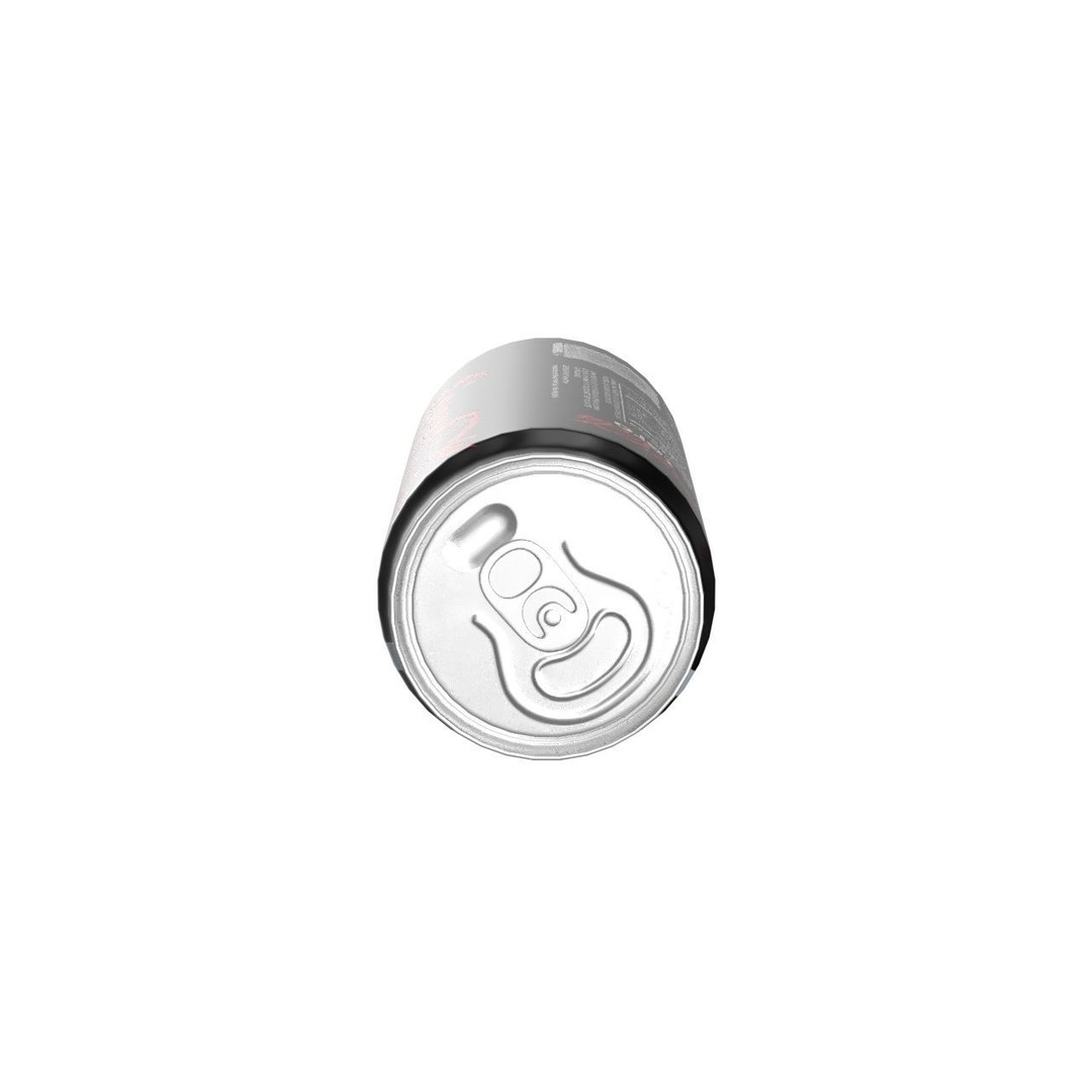Coca Cola Zero Drink Can 3D Model – Low Poly PBR Asset, FBX/OBJ - View 16