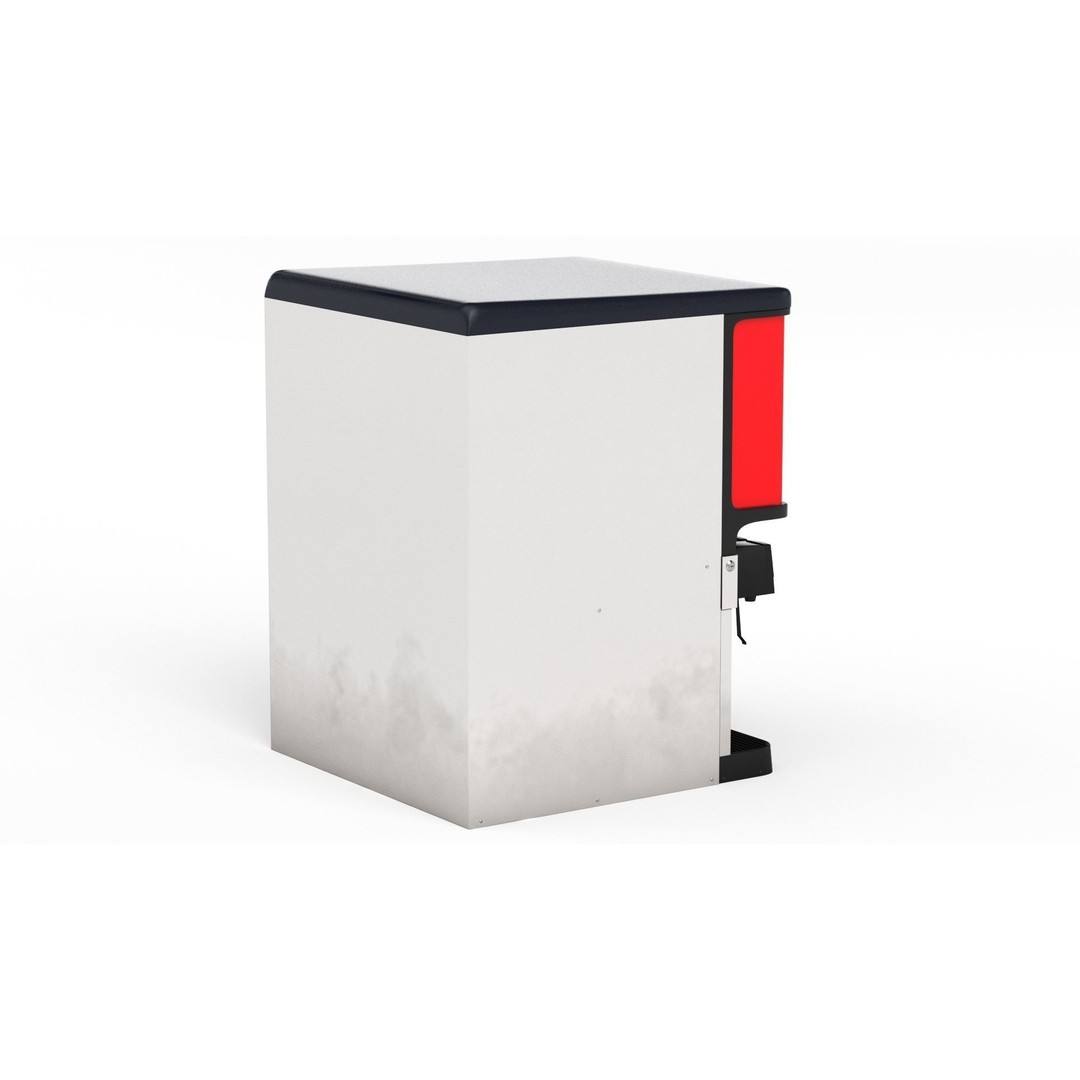 6 Flavor Soda Fountain System 3D Model – High Poly Beverage Machine, FBX, OBJ - View 13
