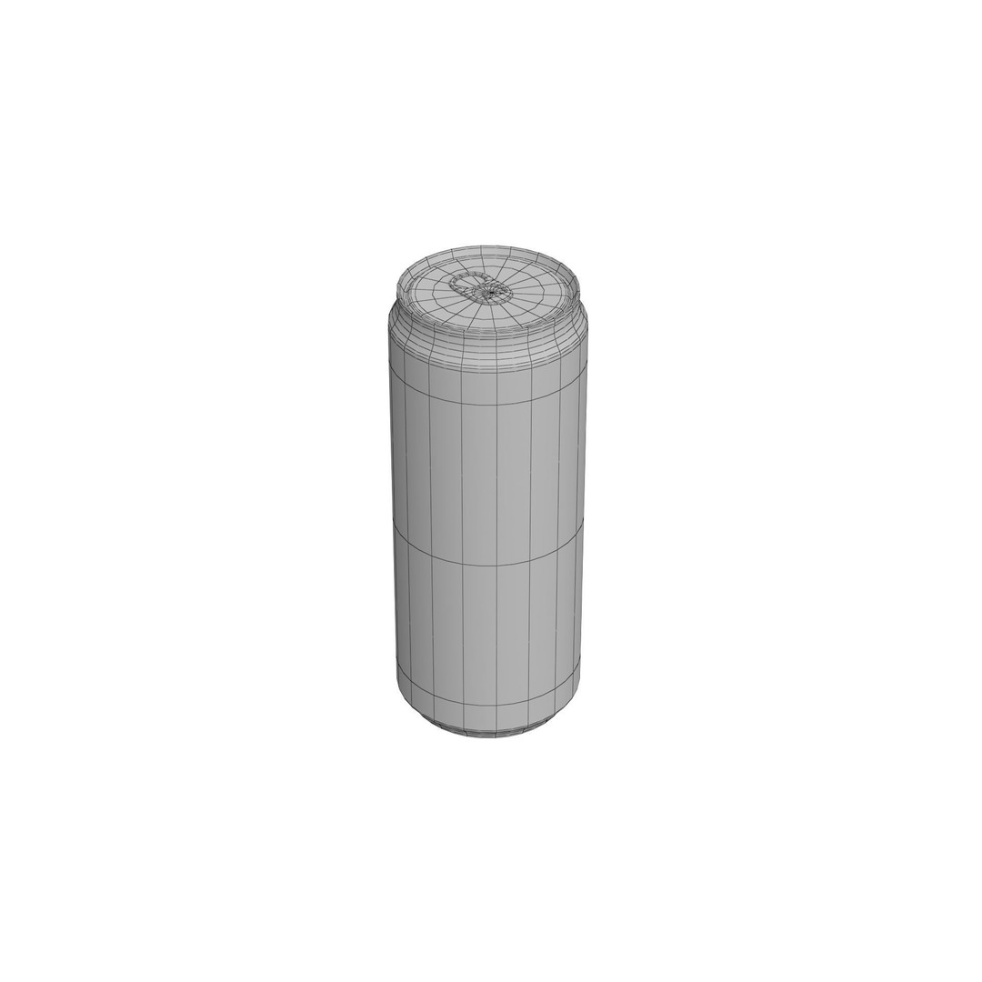 Coca Cola Drink Can 3D Model – Low Poly PBR Game Asset, FBX - View 21
