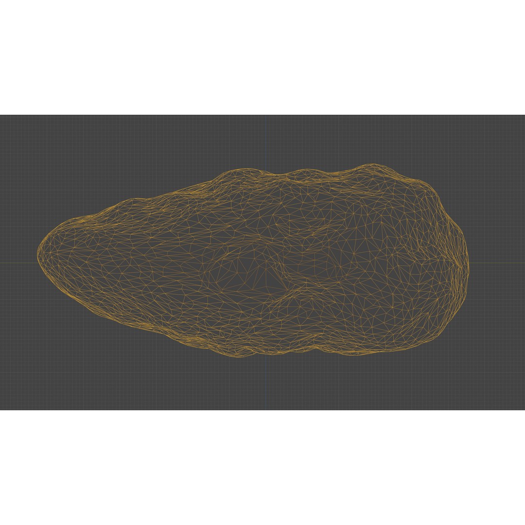 Almond Nut 3D Model – Low Poly Photogrammetry Asset, FBX