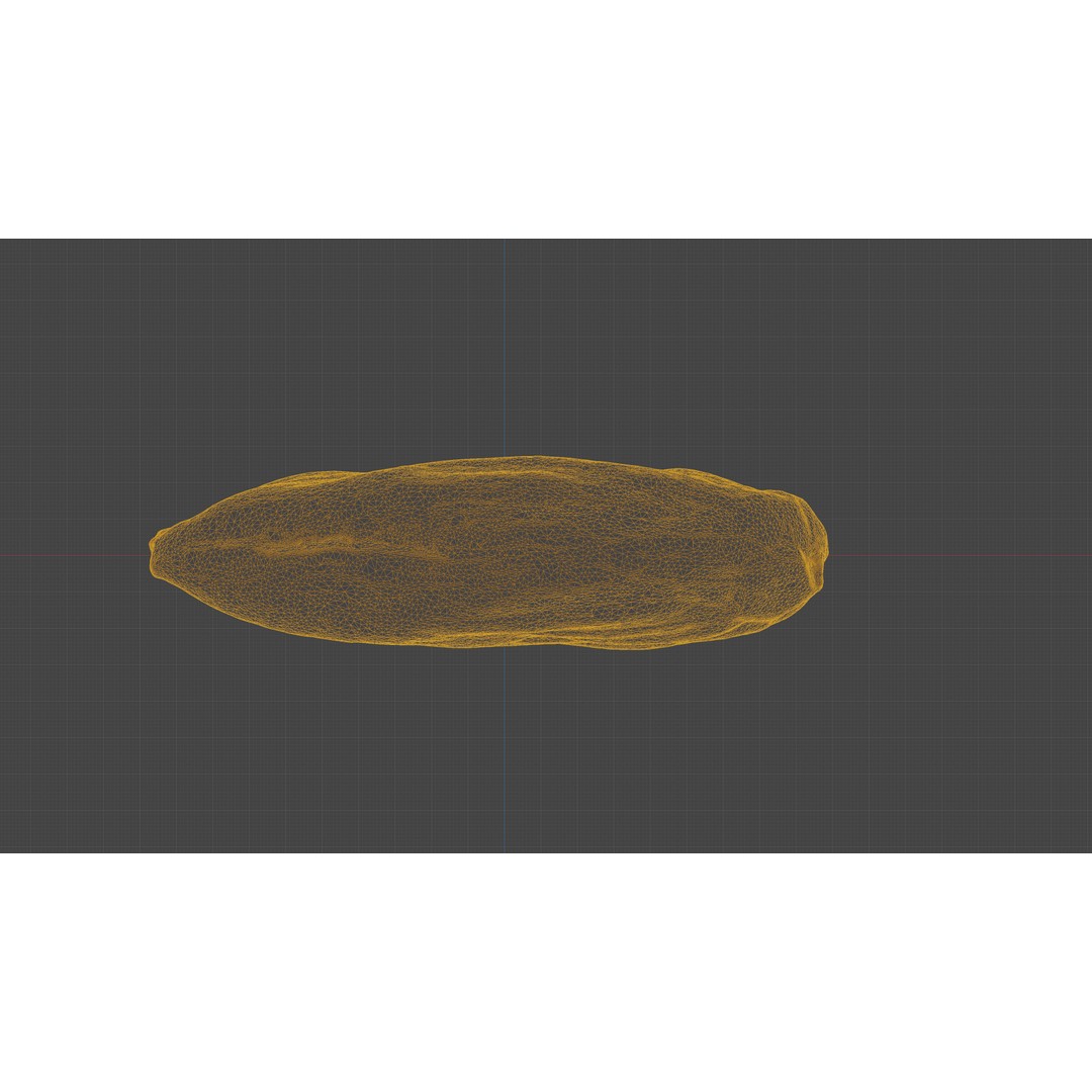 Almond Nut 3D Model – Low Poly Photogrammetry Asset, FBX - View 18