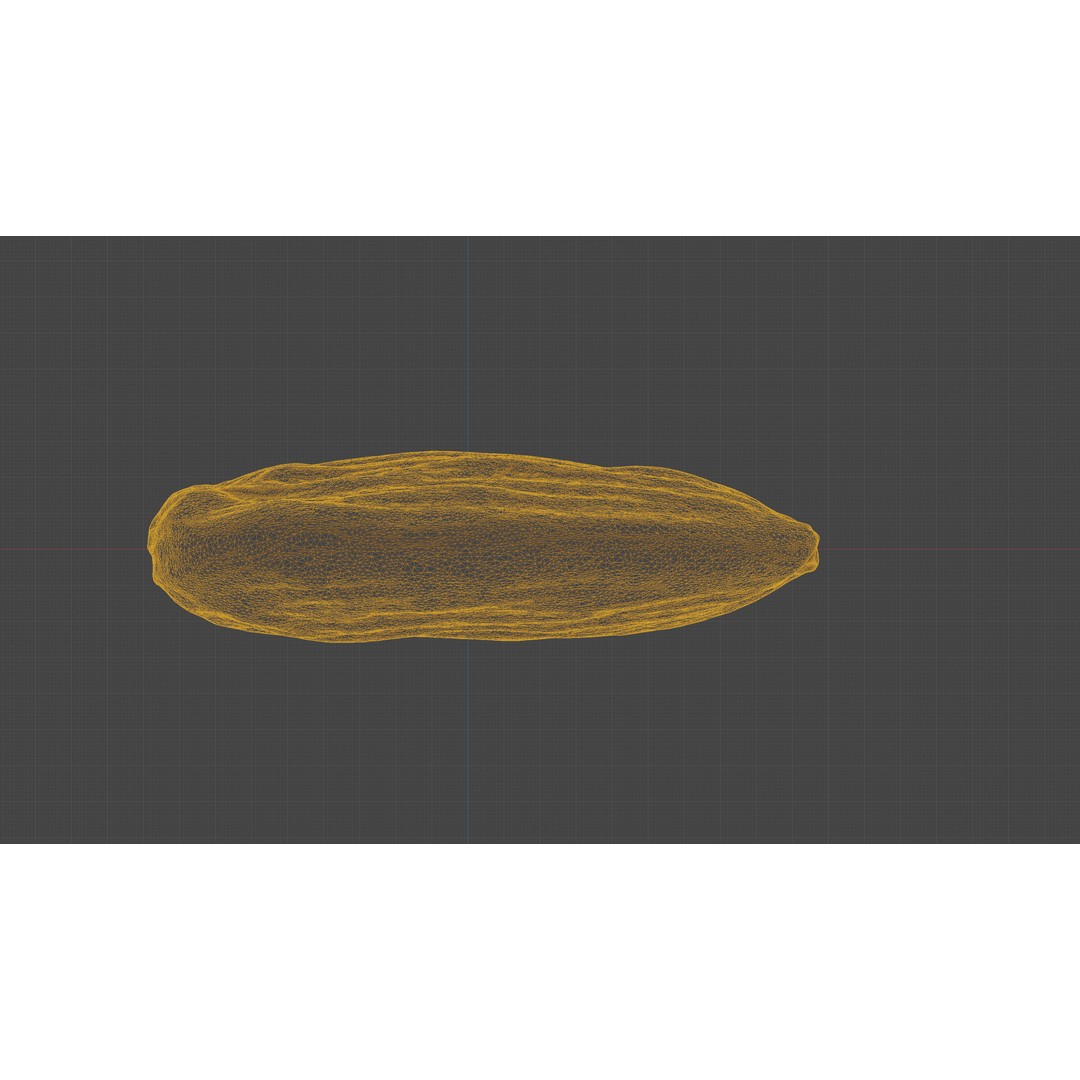 Almond Nut 3D Model – Low Poly Photogrammetry Asset, FBX - View 19
