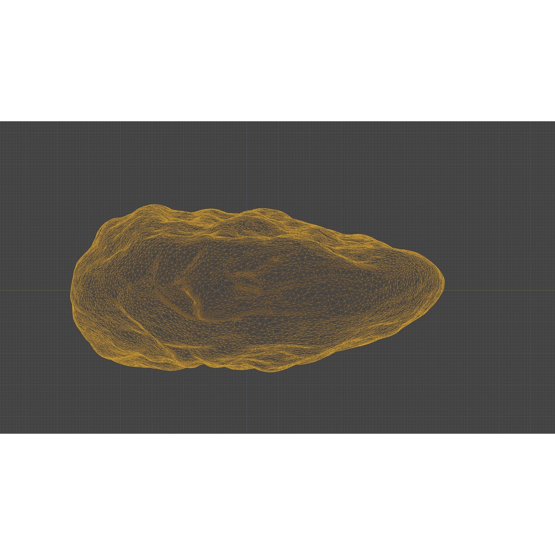 Almond Nut 3D Model – Low Poly Photogrammetry Asset, FBX - View 20