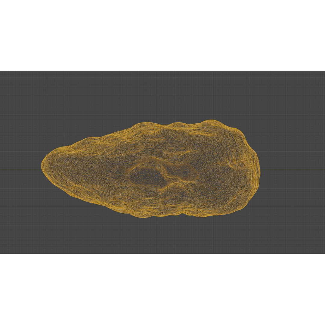 Almond Nut 3D Model – Low Poly Photogrammetry Asset, FBX - View 21