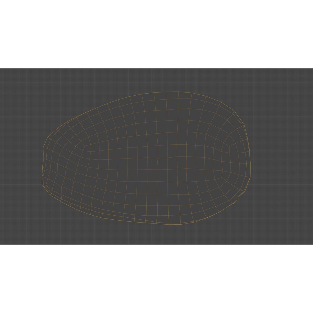 Almond Nut 3D Model – Low Poly Photogrammetry Asset, FBX - View 22