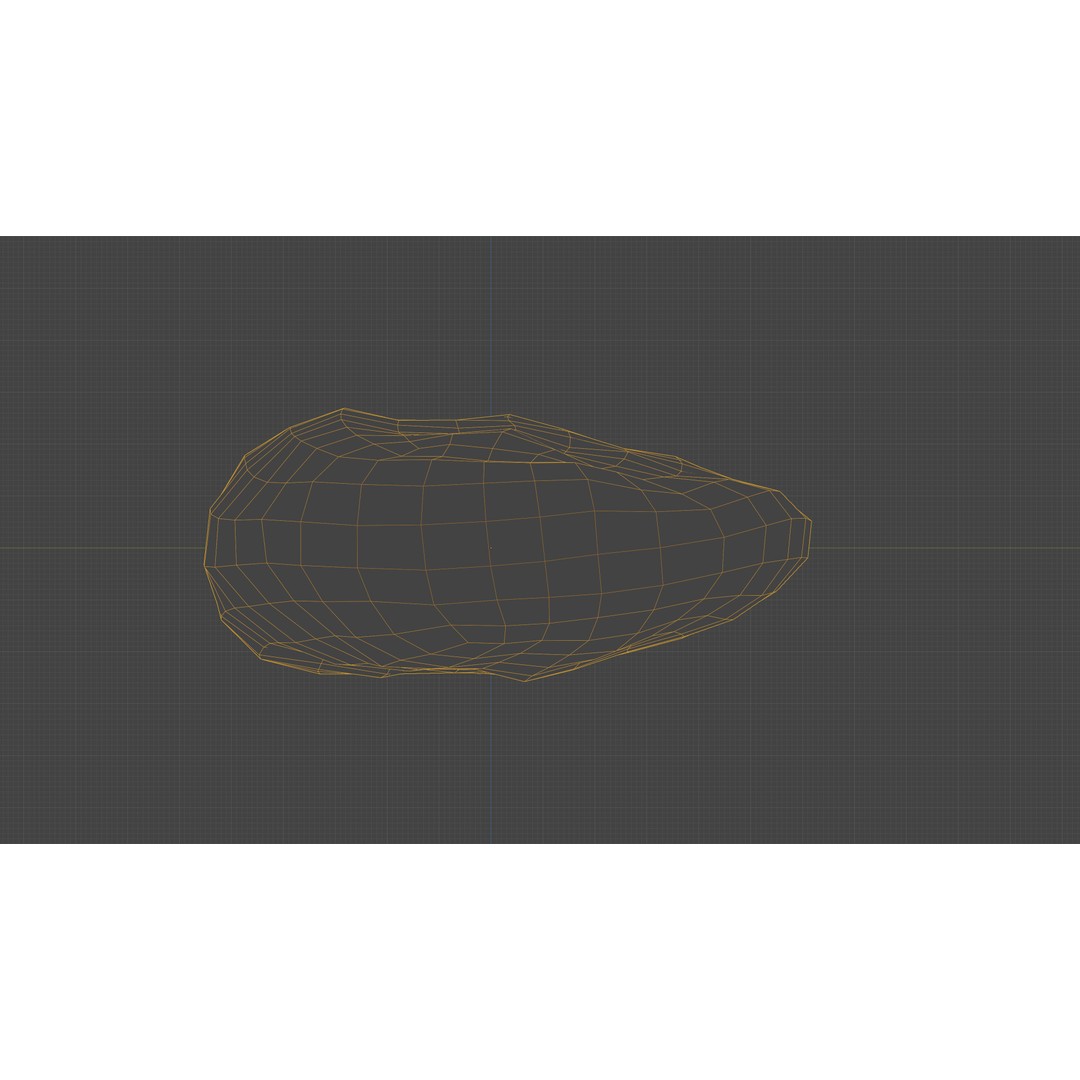 Almond Nut 3D Model – Low Poly Photogrammetry Asset, FBX - View 25