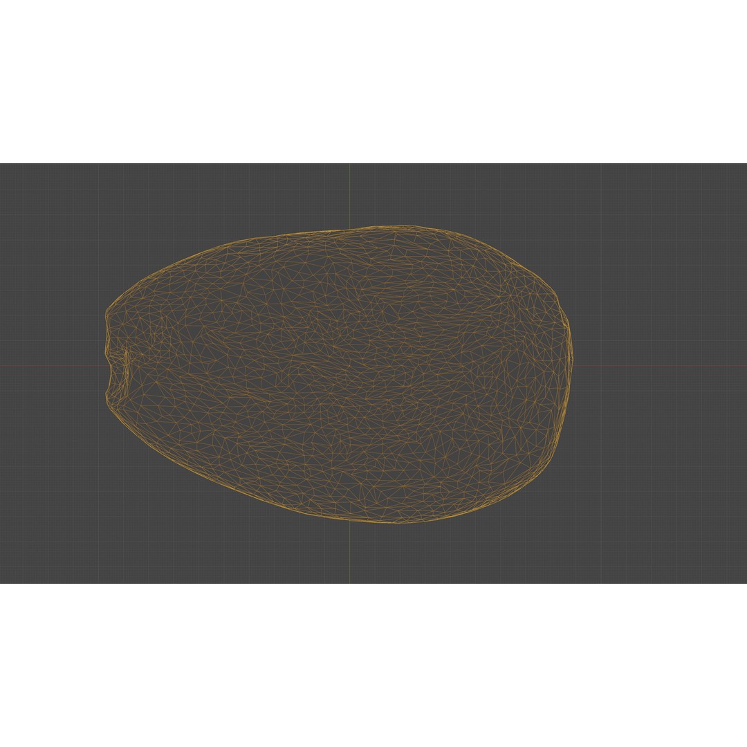 Almond Nut 3D Model – Low Poly Photogrammetry Asset, FBX - View 29