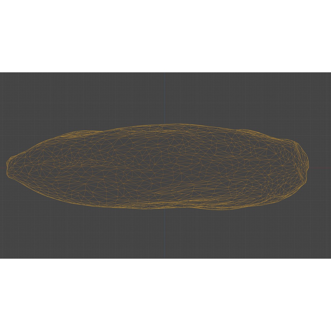 Almond Nut 3D Model – Low Poly Photogrammetry Asset, FBX - View 30